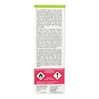 Emballage du produit avec avertissements et pictogrammes.