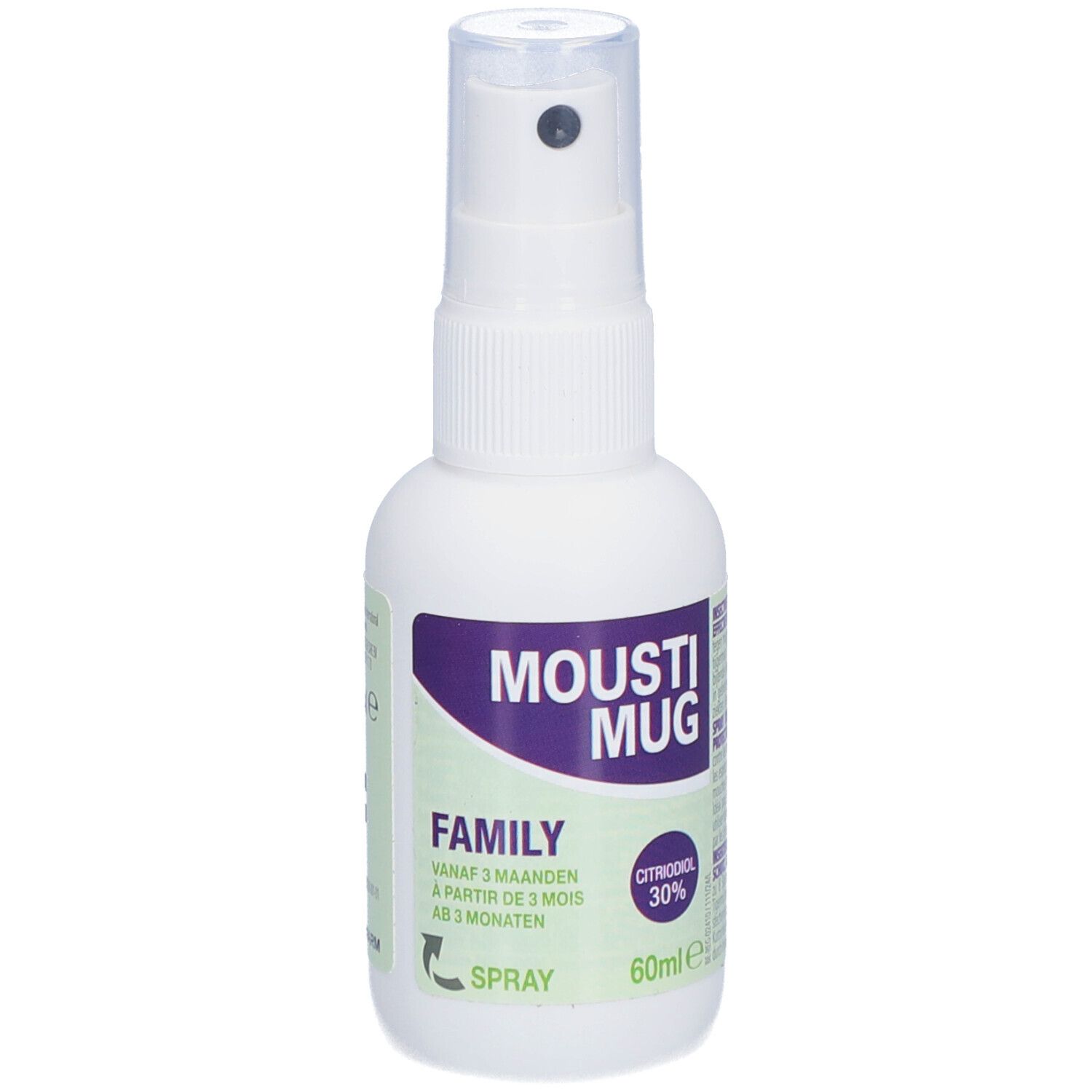 Moustimug Family 30% Citriodiol Spray