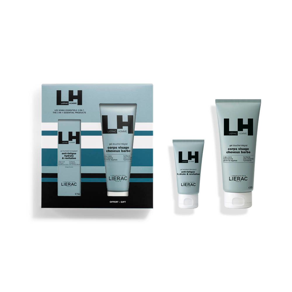 Lierac Homme Set Hydraterende Gel + Gratis Douchegel