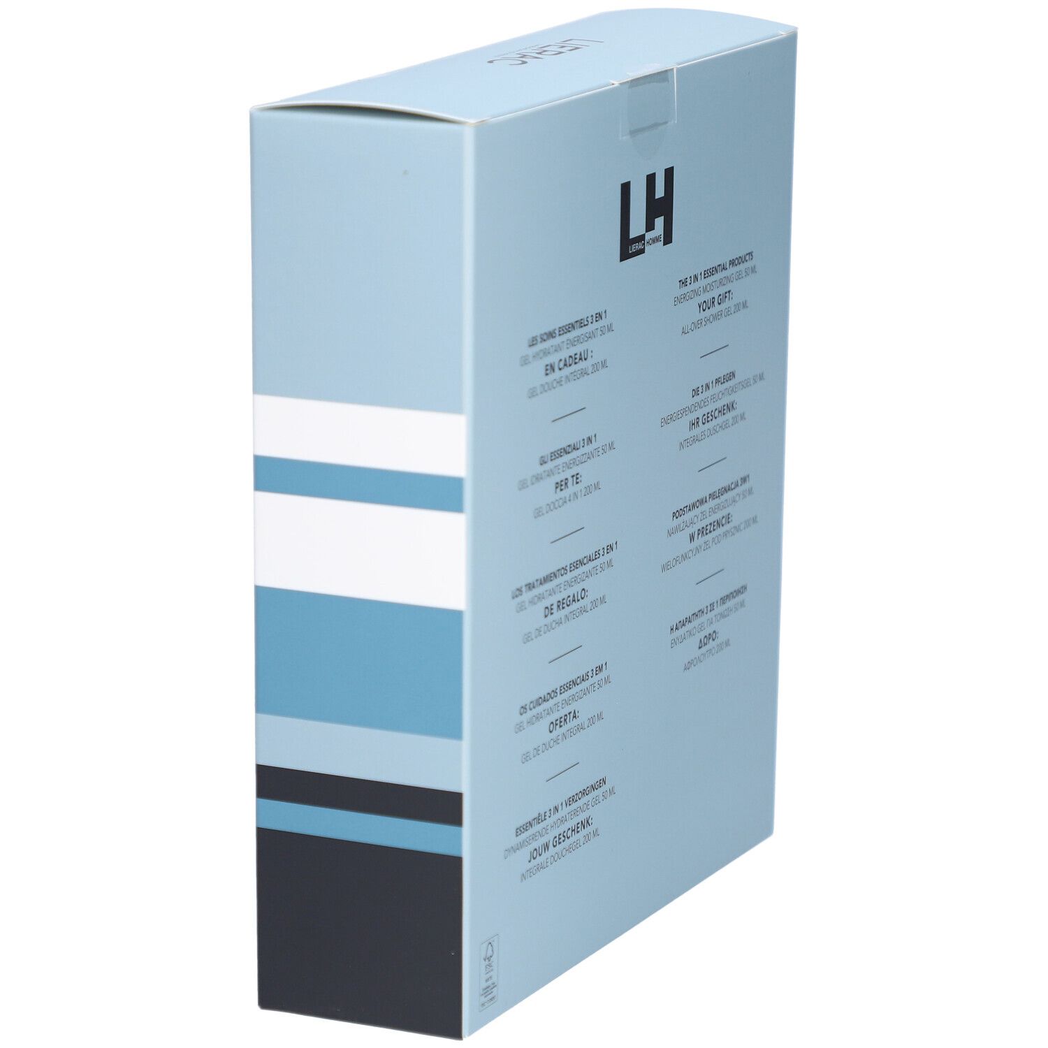 Lierac Homme Set Hydraterende Gel + Gratis Douchegel