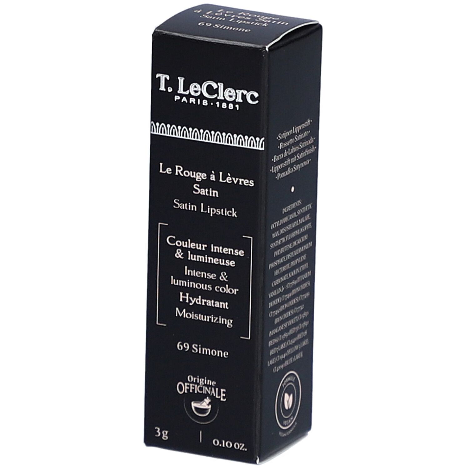 T.LeClerc Rouge à Lèvres Satin | 69 Simone