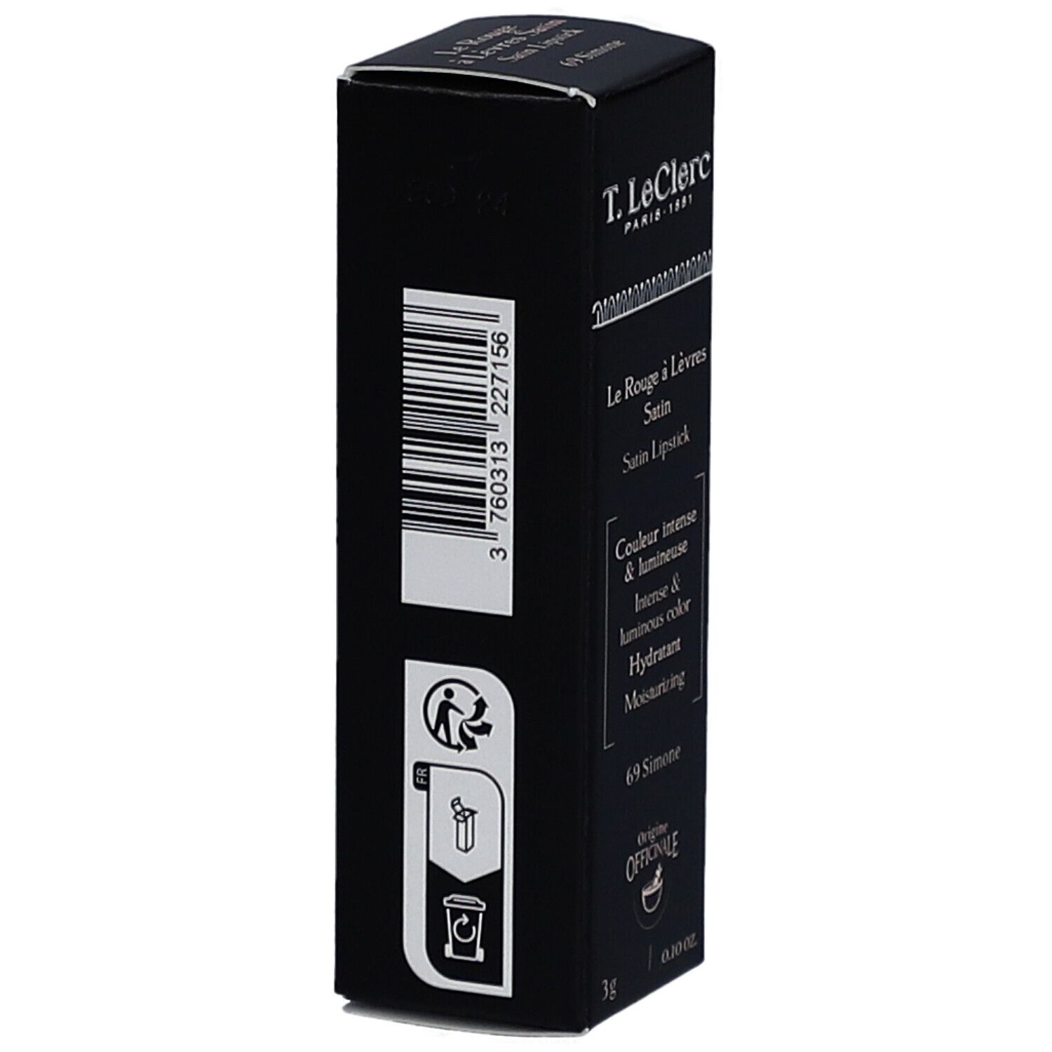 T.LeClerc Rouge à Lèvres Satin | 69 Simone