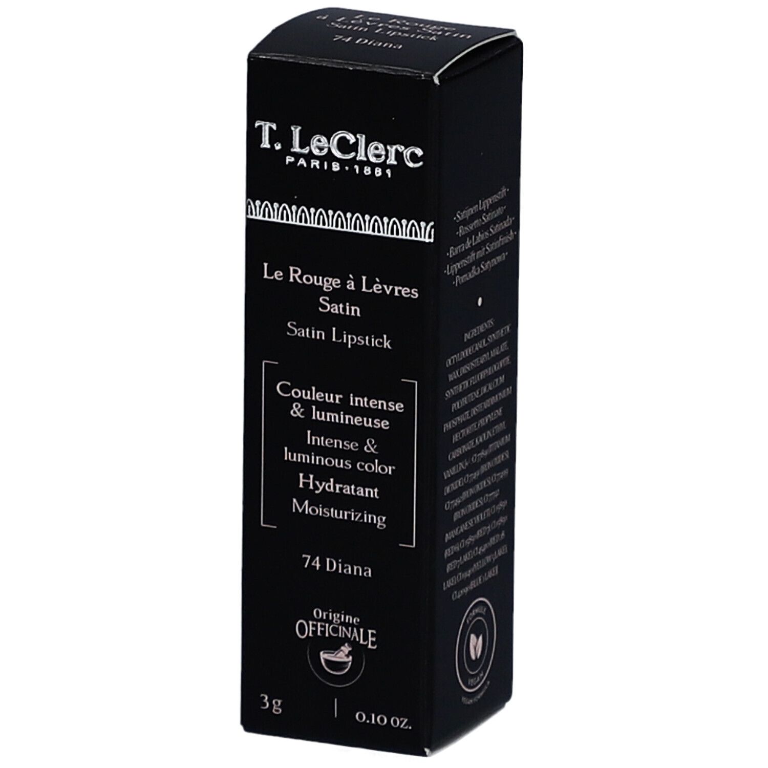 T.LeClerc Rouge à Lèvres Satin | 74 Diana