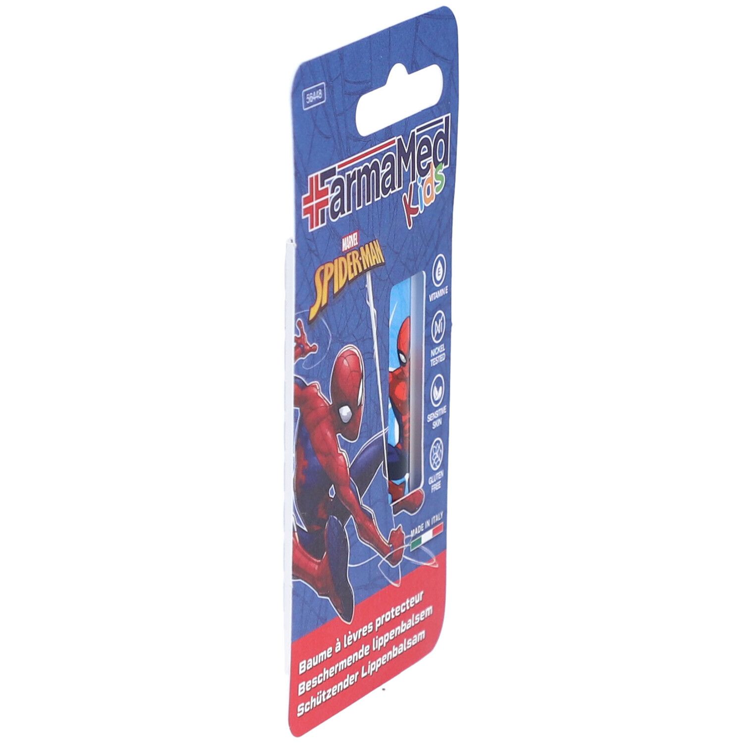 FarmaMed Kids Spiderman Beschermende Lippenbalsem