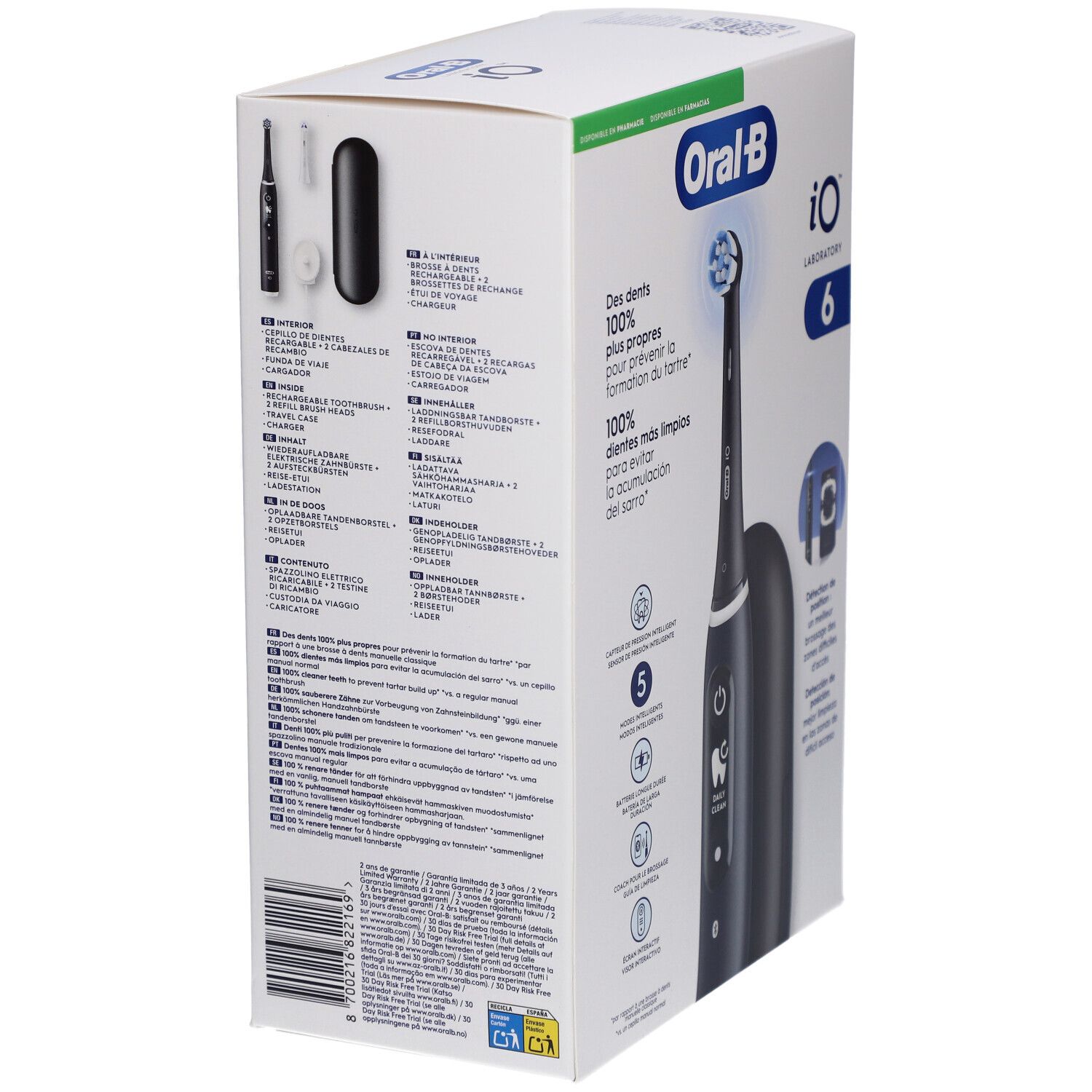 OralB Io Labo 6 Brosse à dents