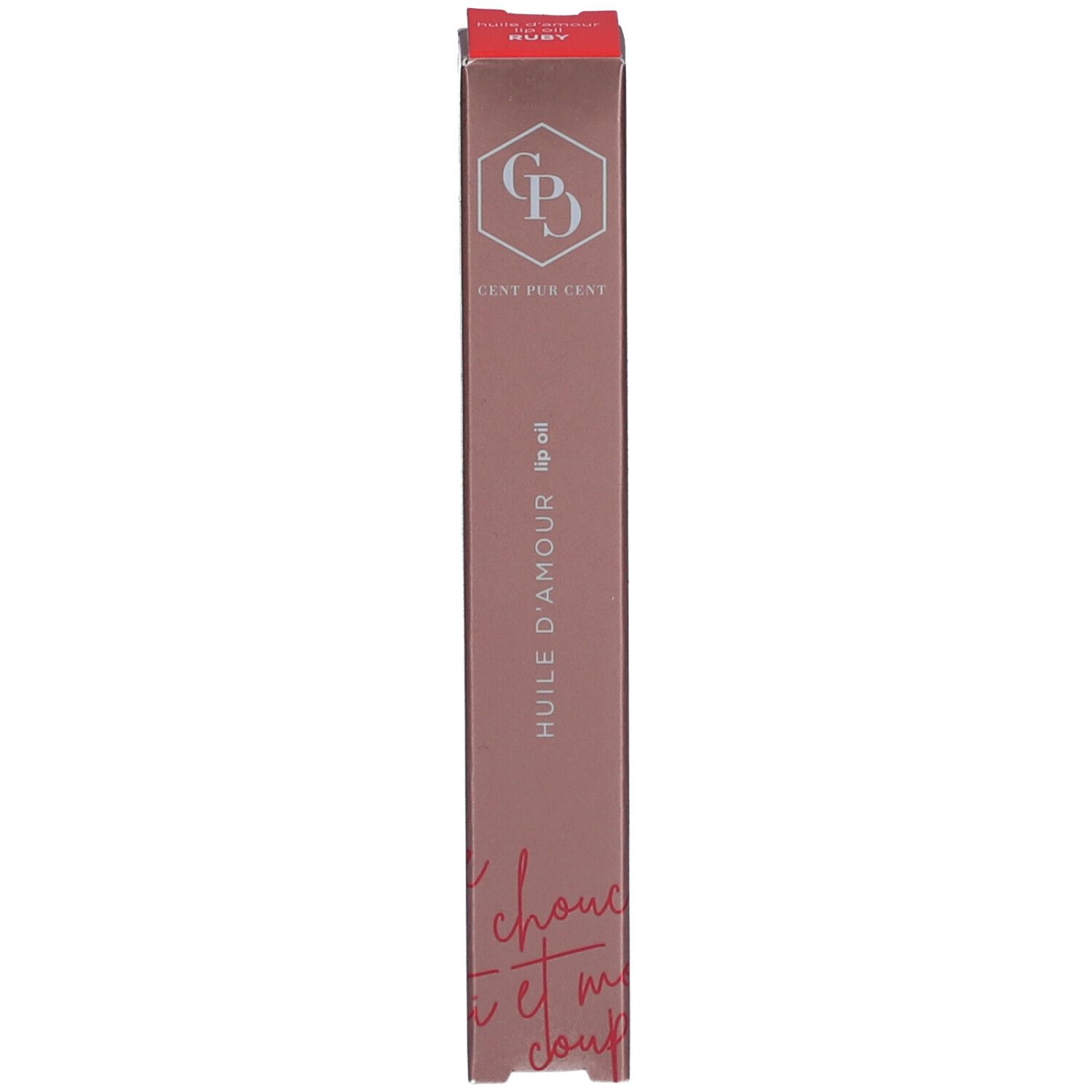 Cent Pur Cent Lip Oil Huile d'Amour Ruby