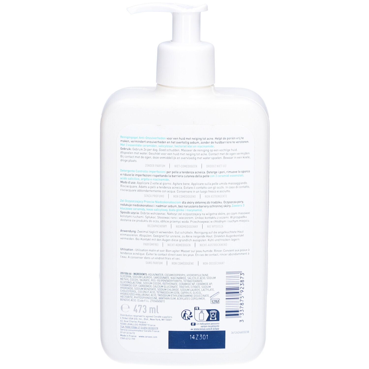 CeraVe Gel Moussant Anti-Imperfections