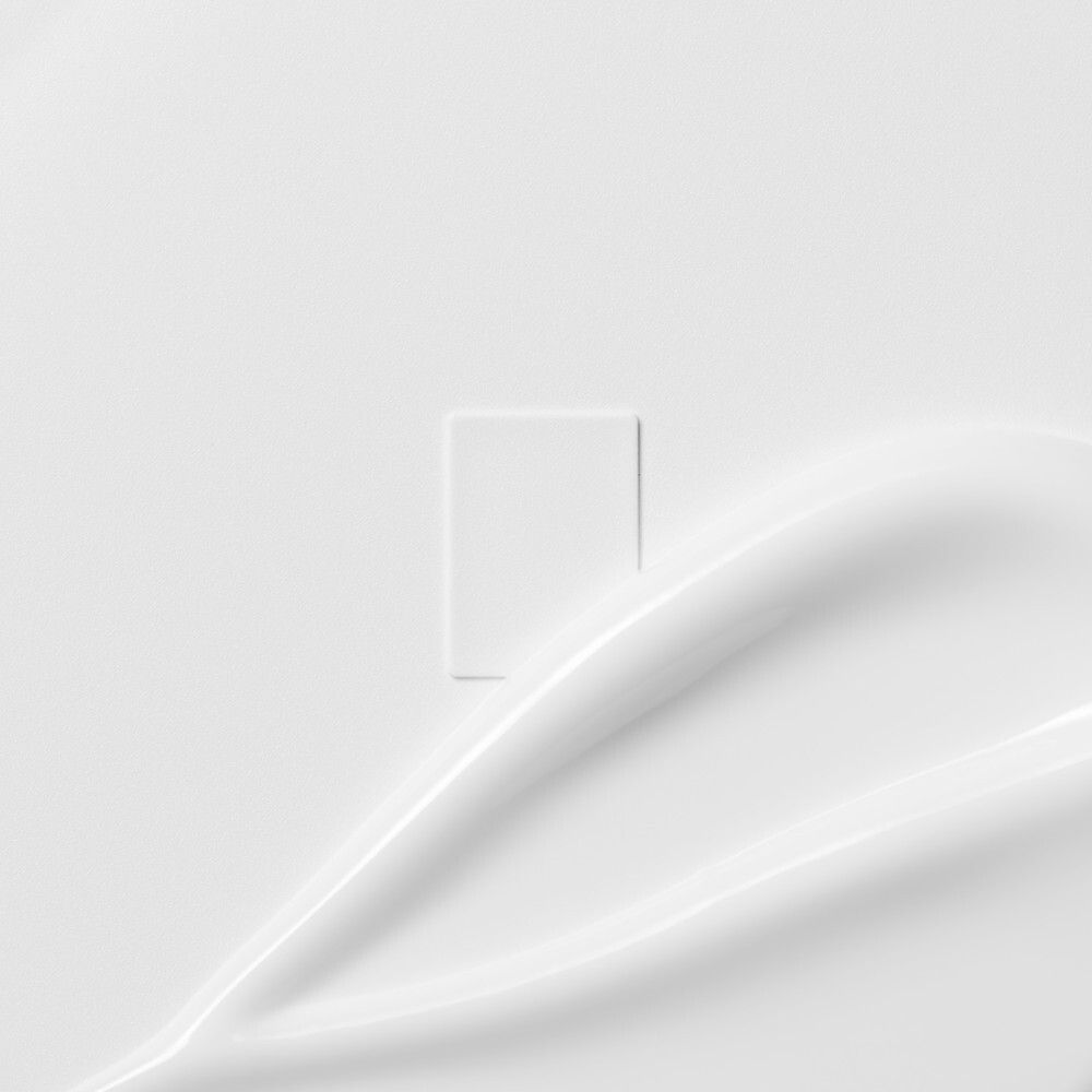 Crème sur fond blanc. Texte: Appliquer sur le visage et le cou, matin et soir.