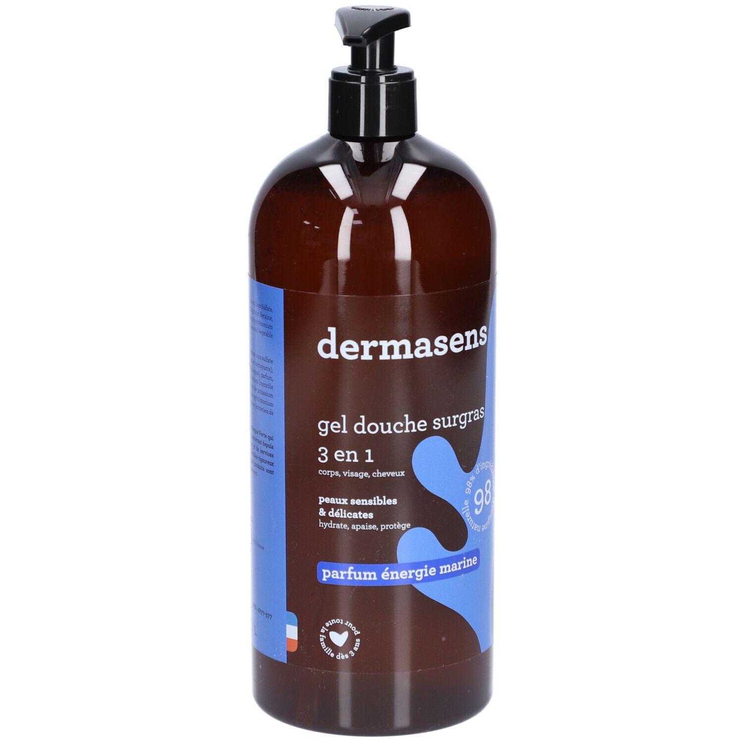Dermasens Verzorgende Douchegel 3-in-1 Geur Mariene Energie