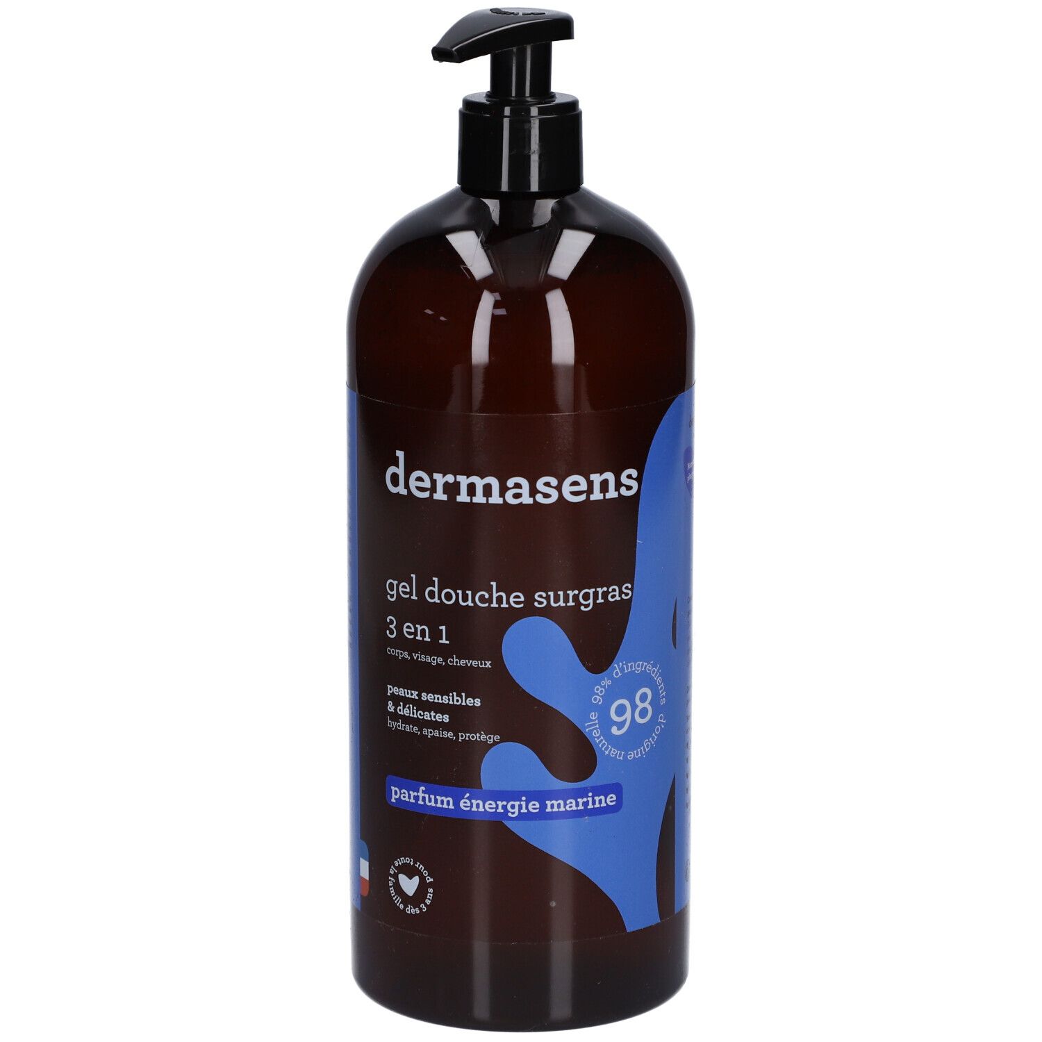 Dermasens Verzorgende Douchegel 3-in-1 Geur Mariene Energie