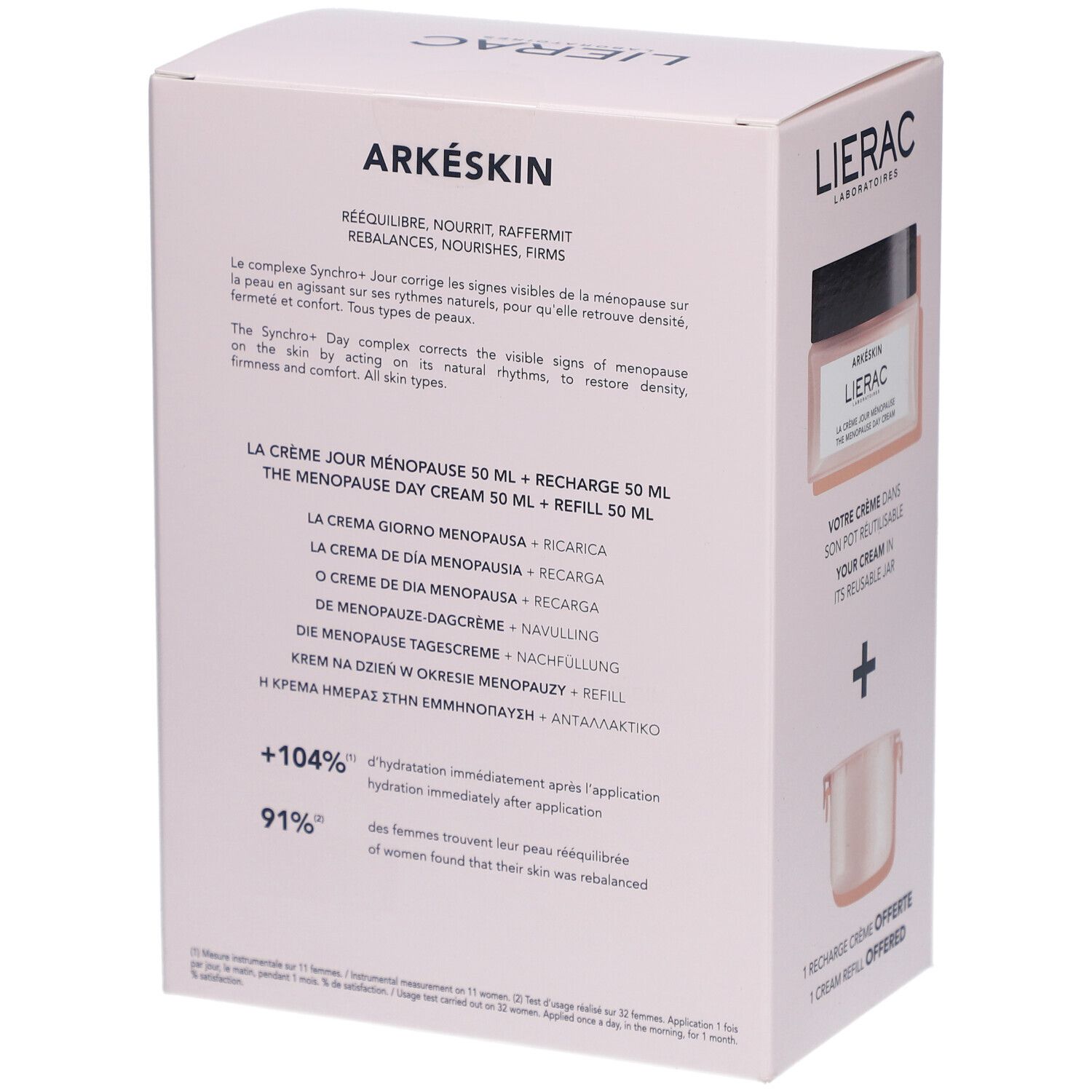 Lierac Coffret Arkeskin Creme Jour+Recharge