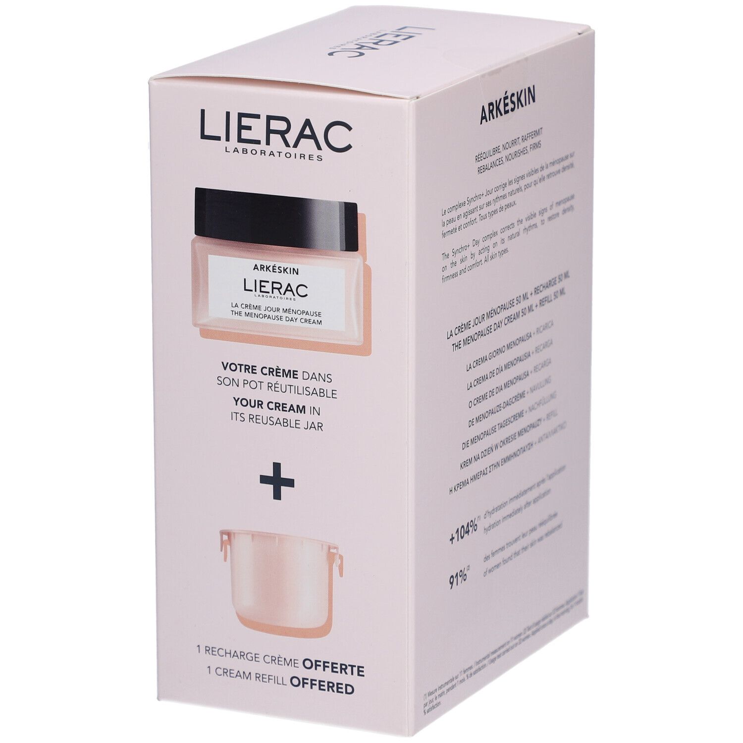 Lierac Coffret Arkeskin Creme Jour+Recharge