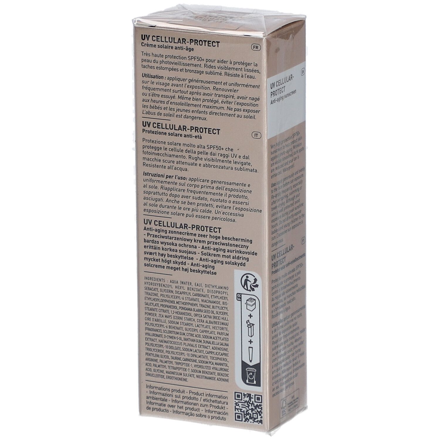 Filorga UV Cellular-Protect Face SPF 50+ Crème Solaire Anti-Âge