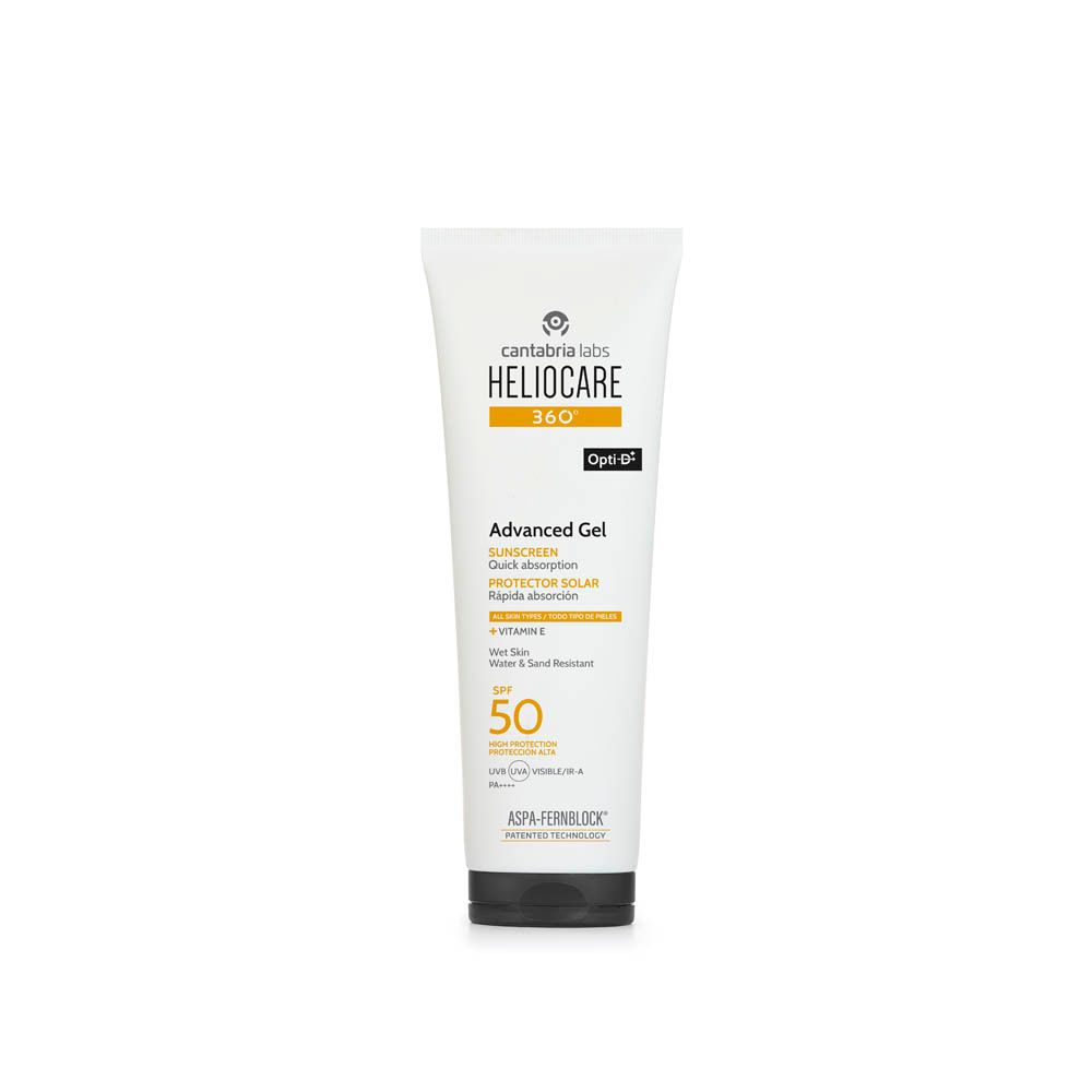 Heliocare 360 ° Advanced Gel SPF 50 + Snel absorberende zonnebescherming