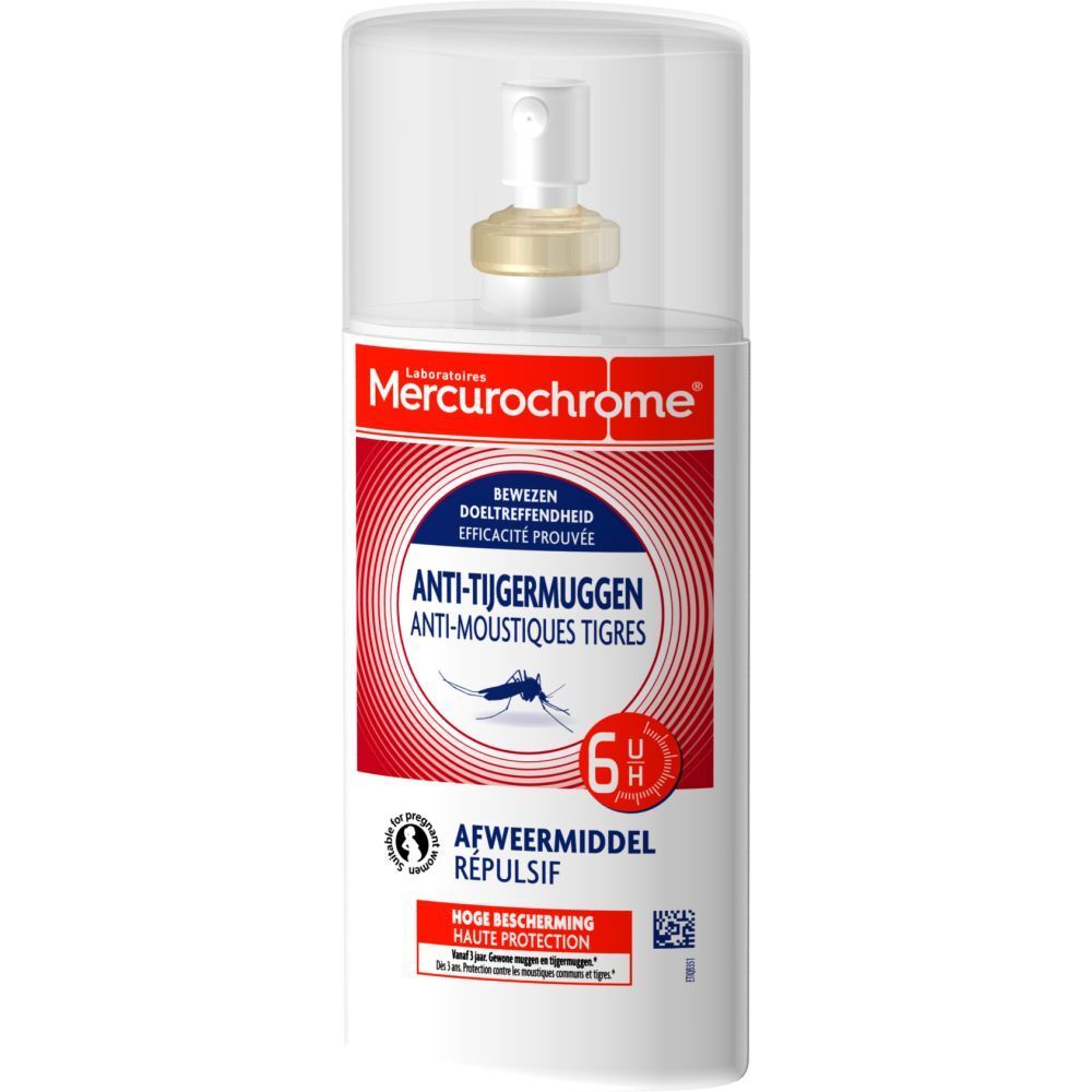 MERCUROCHROME Spray anti-moustiques tigres