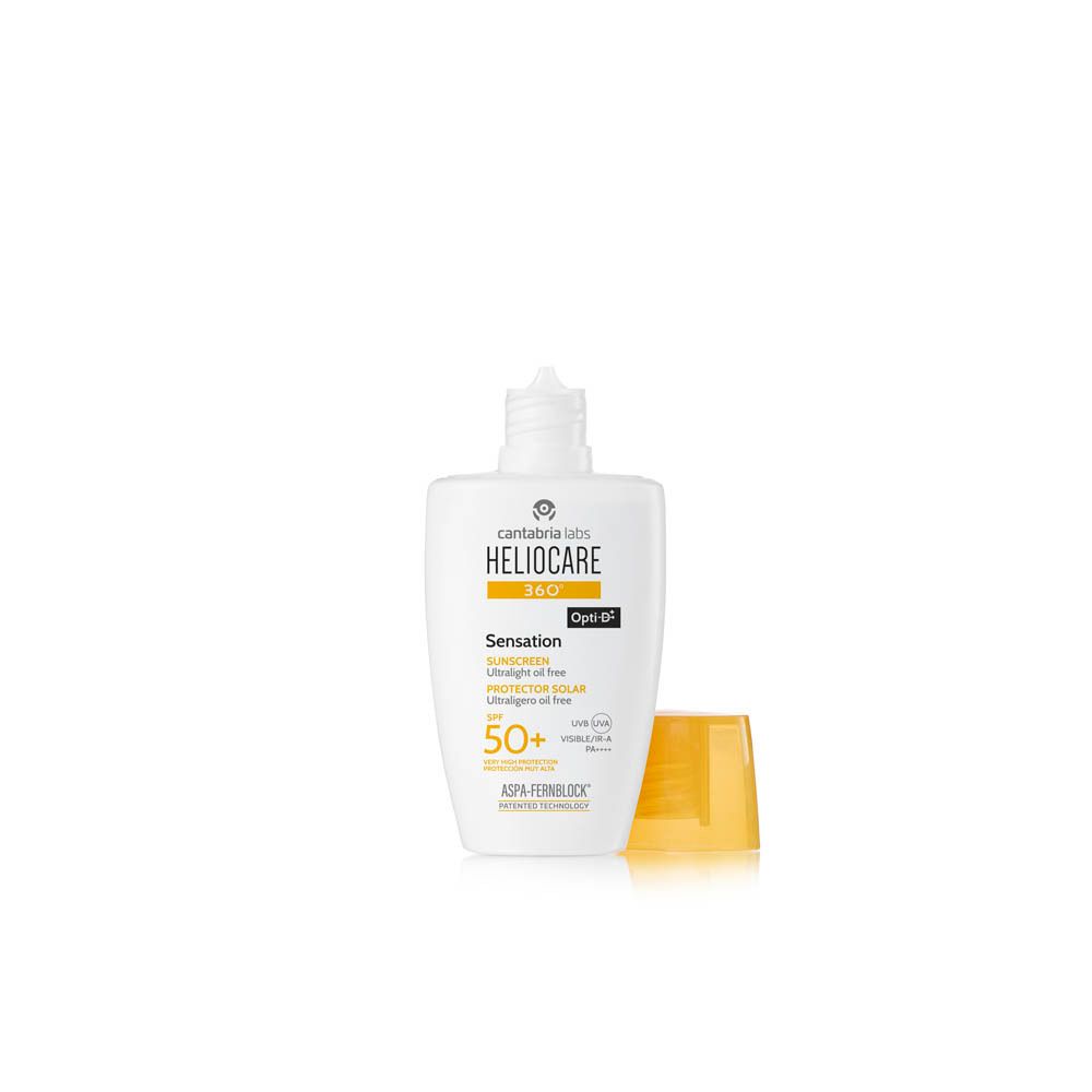 Heliocare 360 ° Sensation SPF 50 + Ultralichte olievrije zonnebescherming