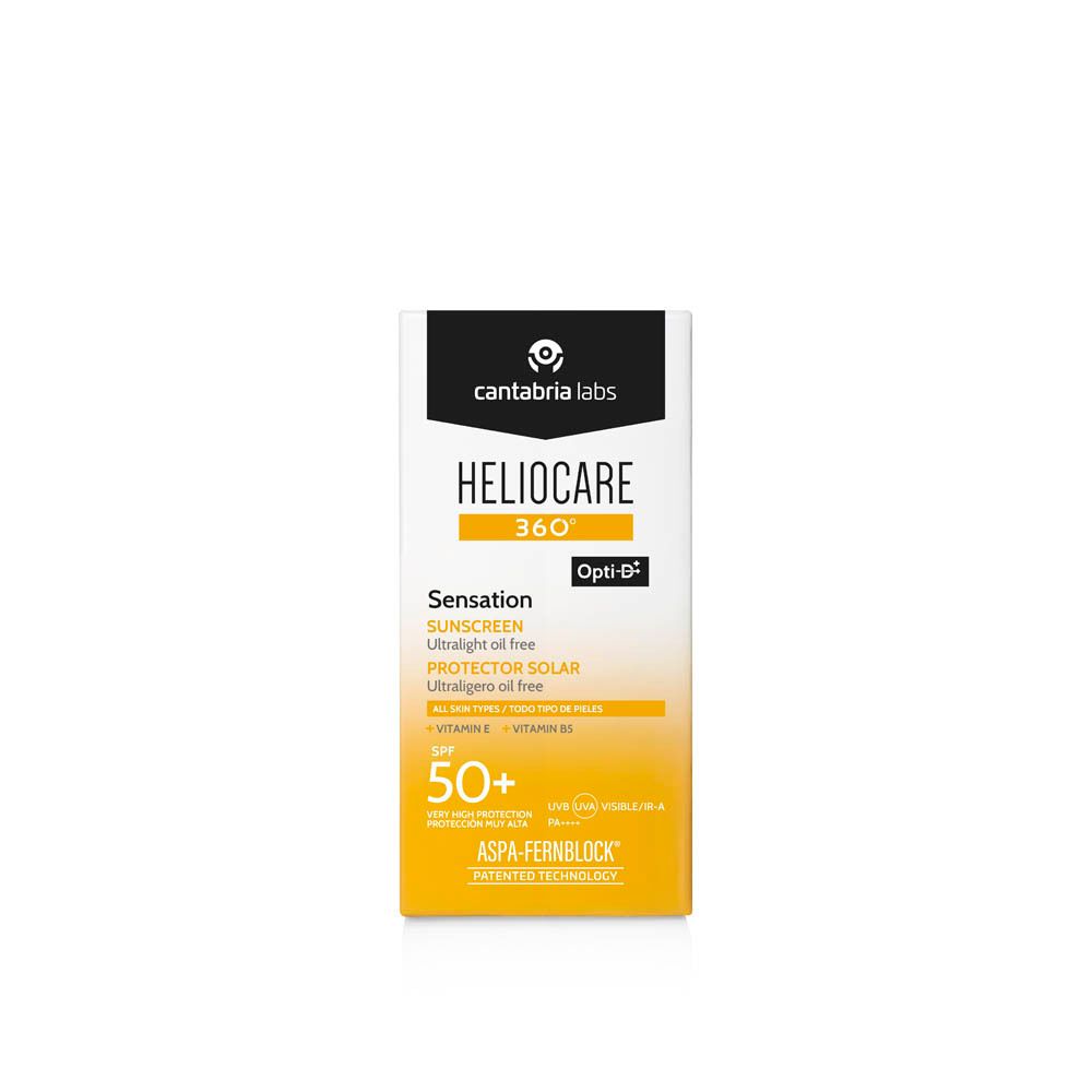 Heliocare 360 ° Sensation SPF 50 + Ultralichte olievrije zonnebescherming