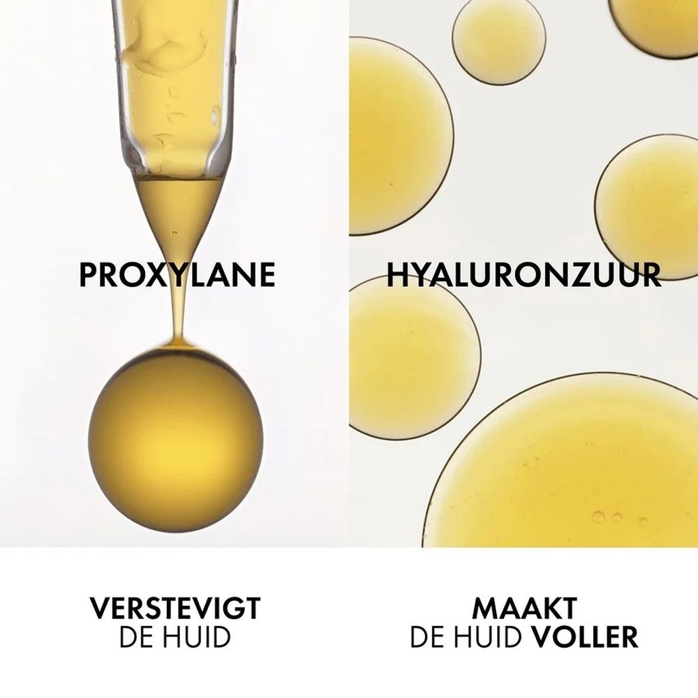 Bovenaanzicht van een crèmepot. Tekst: Hypoallergeen, Geschikt voor een gevoelige huid.