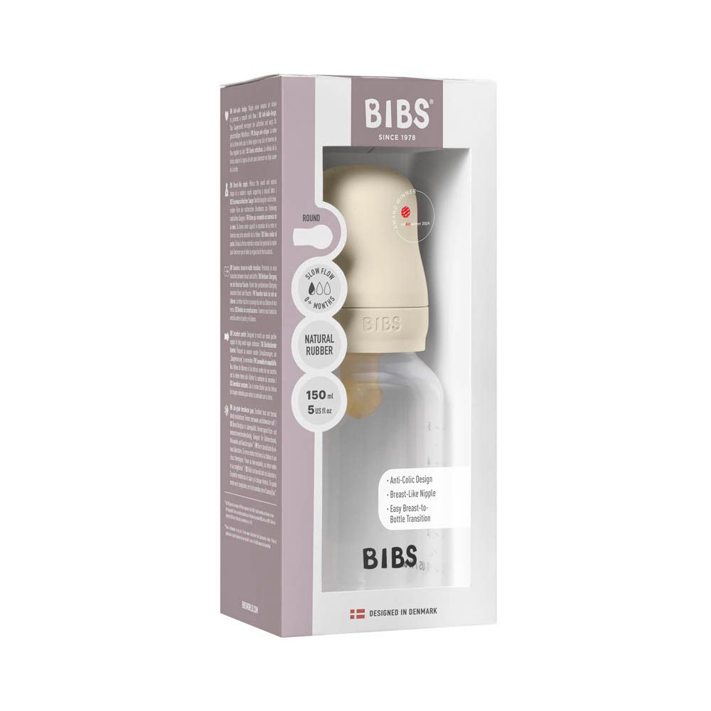 BIBS Complete Flessenset 150ml Latex - Ivory