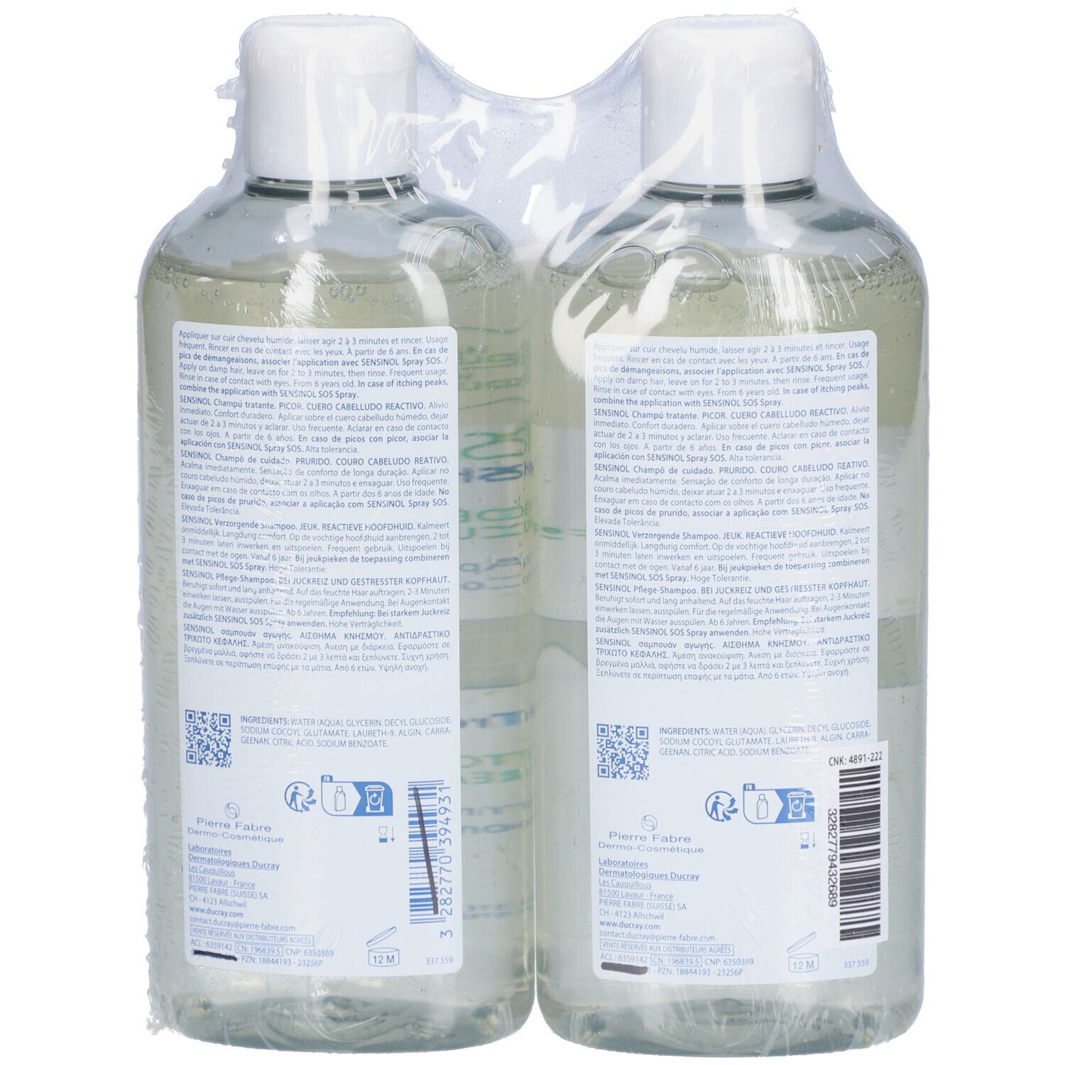 Ducray Sensinol Shampooing Traitant