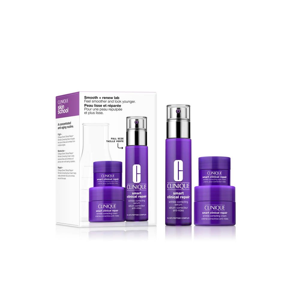 Clinique Anti-Aging Set - Smart Smooth & Renew Lab
