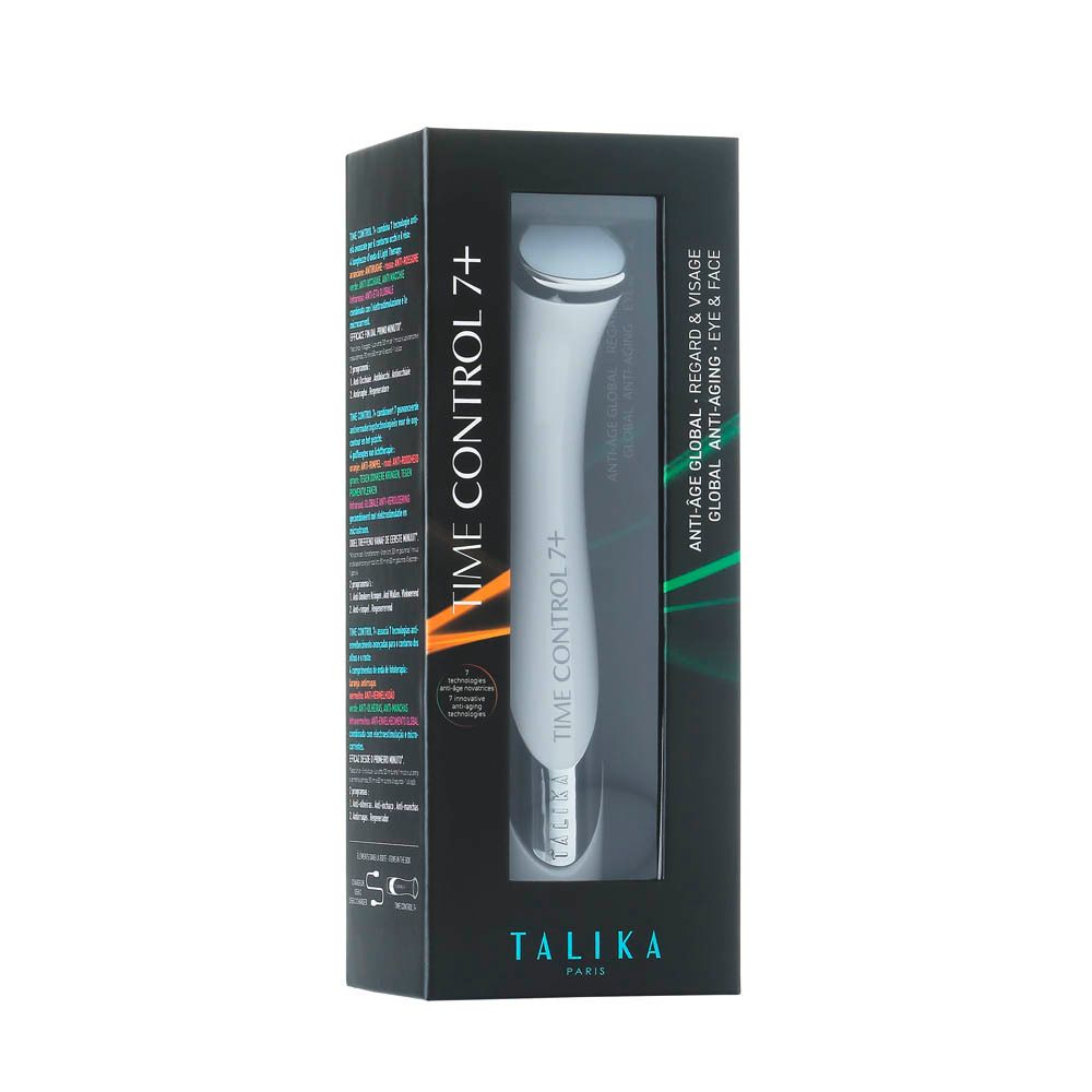 Appareil Talika Time Control 7+, blanc avec indicateur lumineux vert.