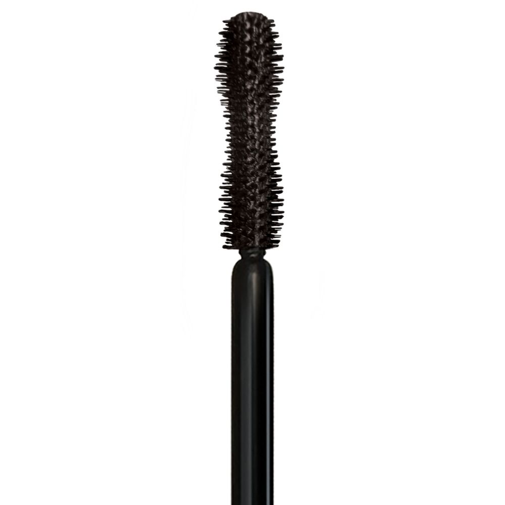 Flacon de mascara argenté avec capuchon argenté, marqué 'TALIKA'.