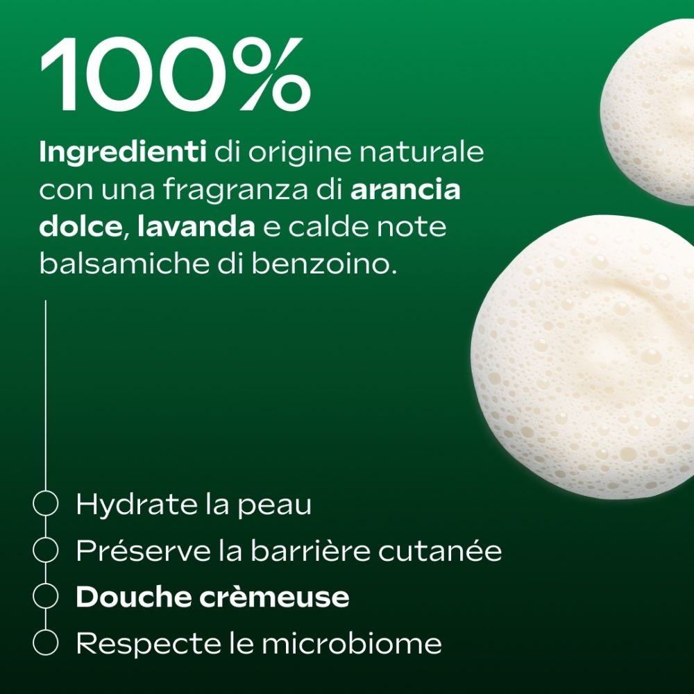 Un flacon bleu Weleda avec l'inscription 'Extra Rich Omega Serum Drops'.