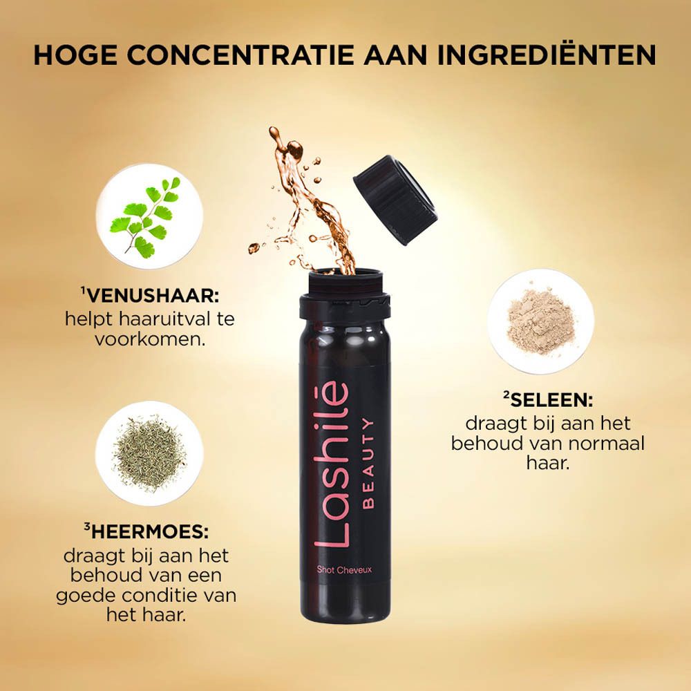 Close-up van ingrediënten en logo's. Bevat tekst in meerdere talen.