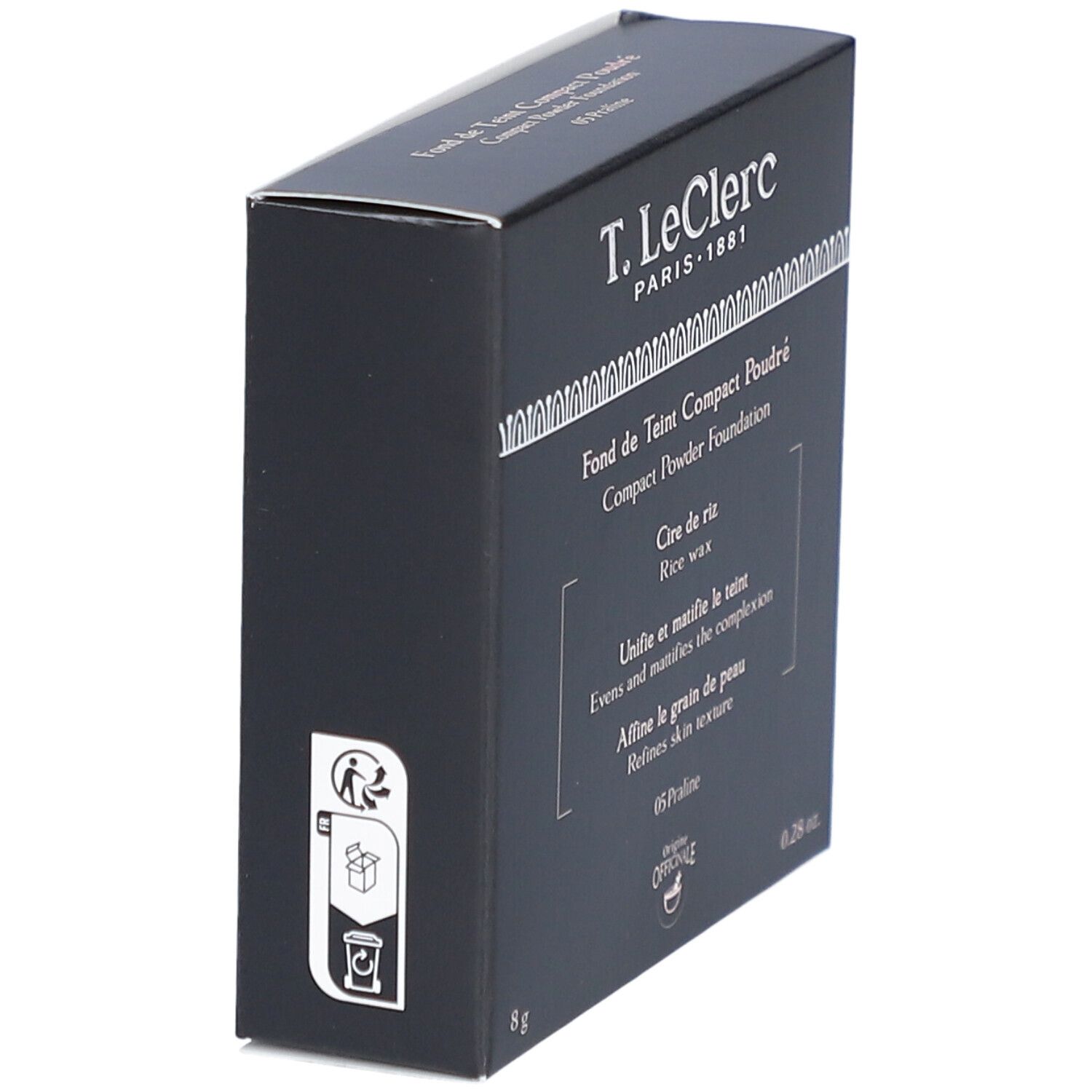 T.LeCLerc Fond de Teint Compact Poudré | 05 Praline