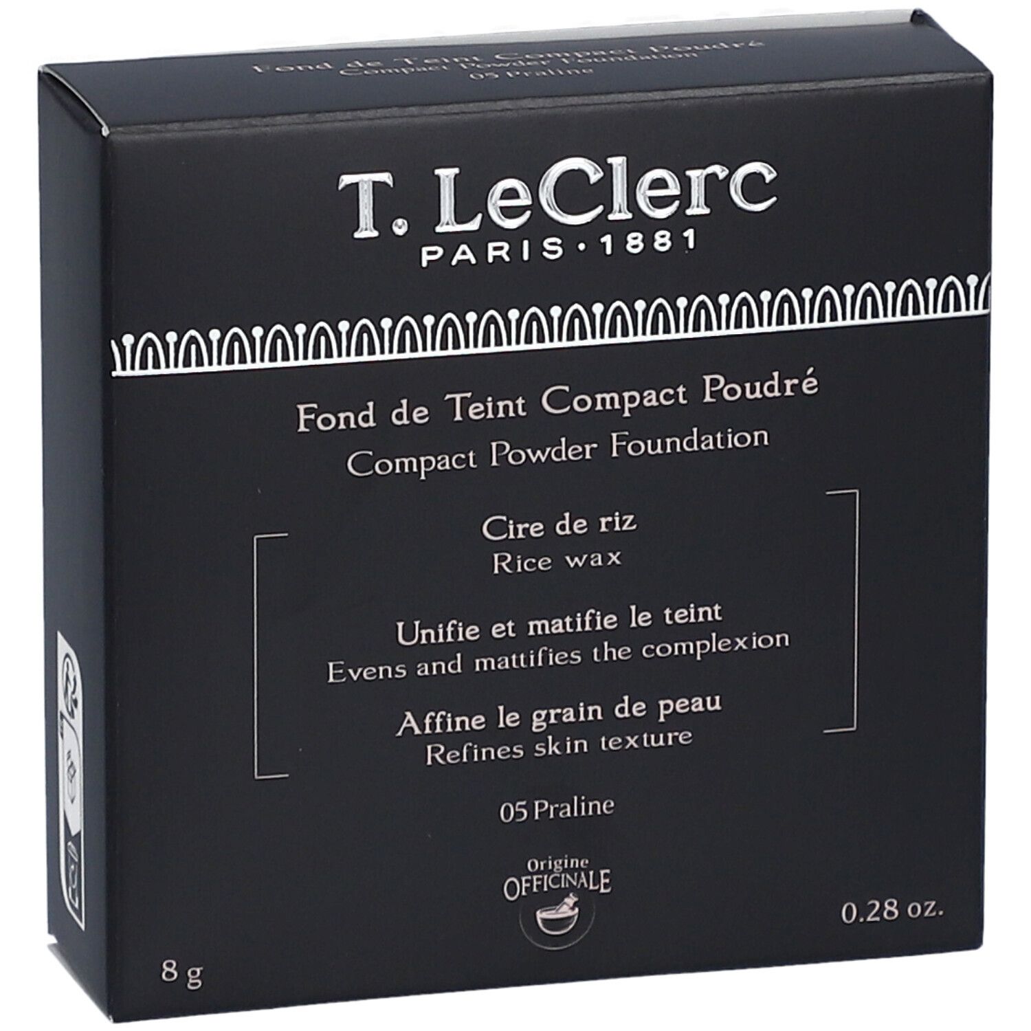 T.LeCLerc Fond de Teint Compact Poudré | 05 Praline