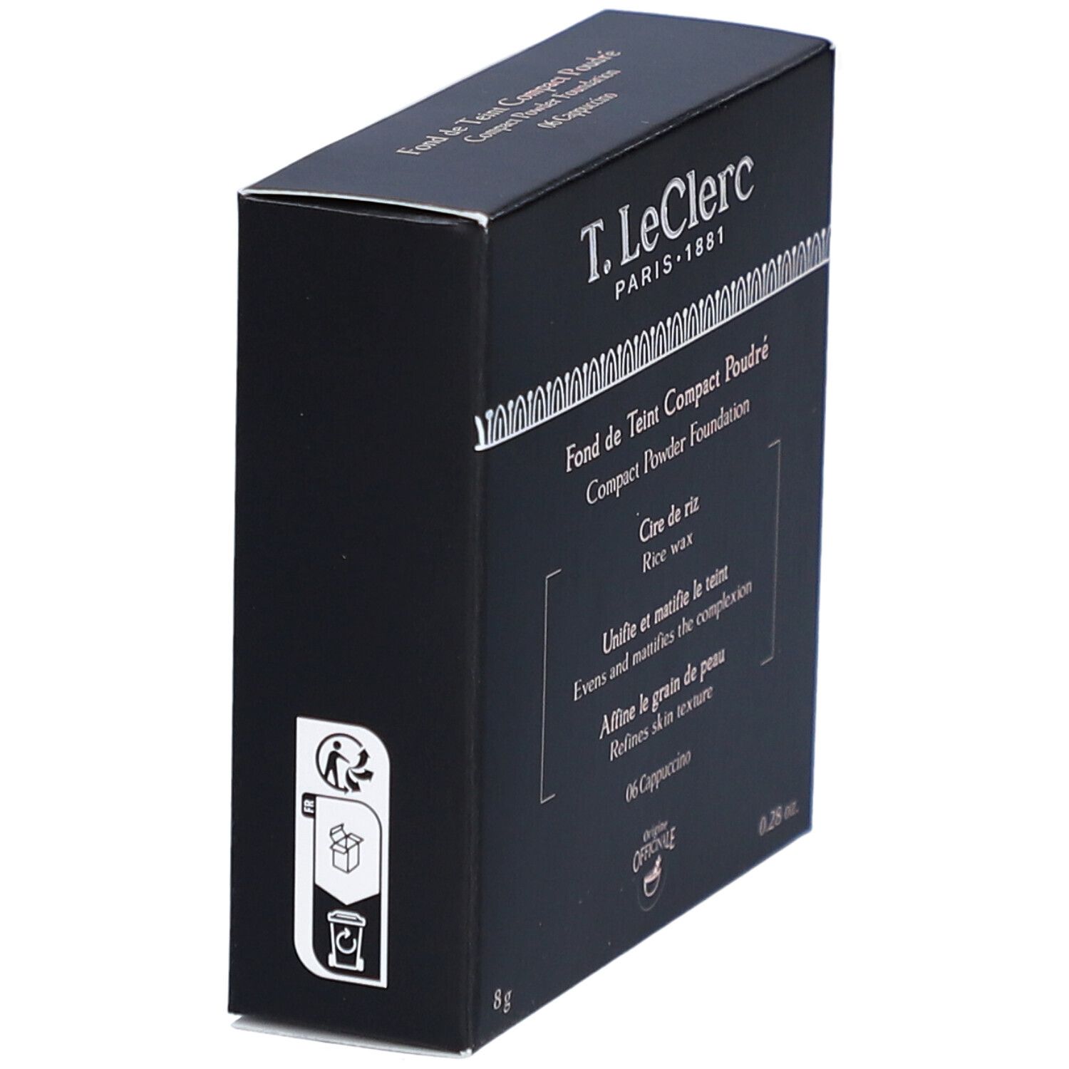 T.LeCLerc Fond de Teint Compact Poudré | 06 Cappuccino