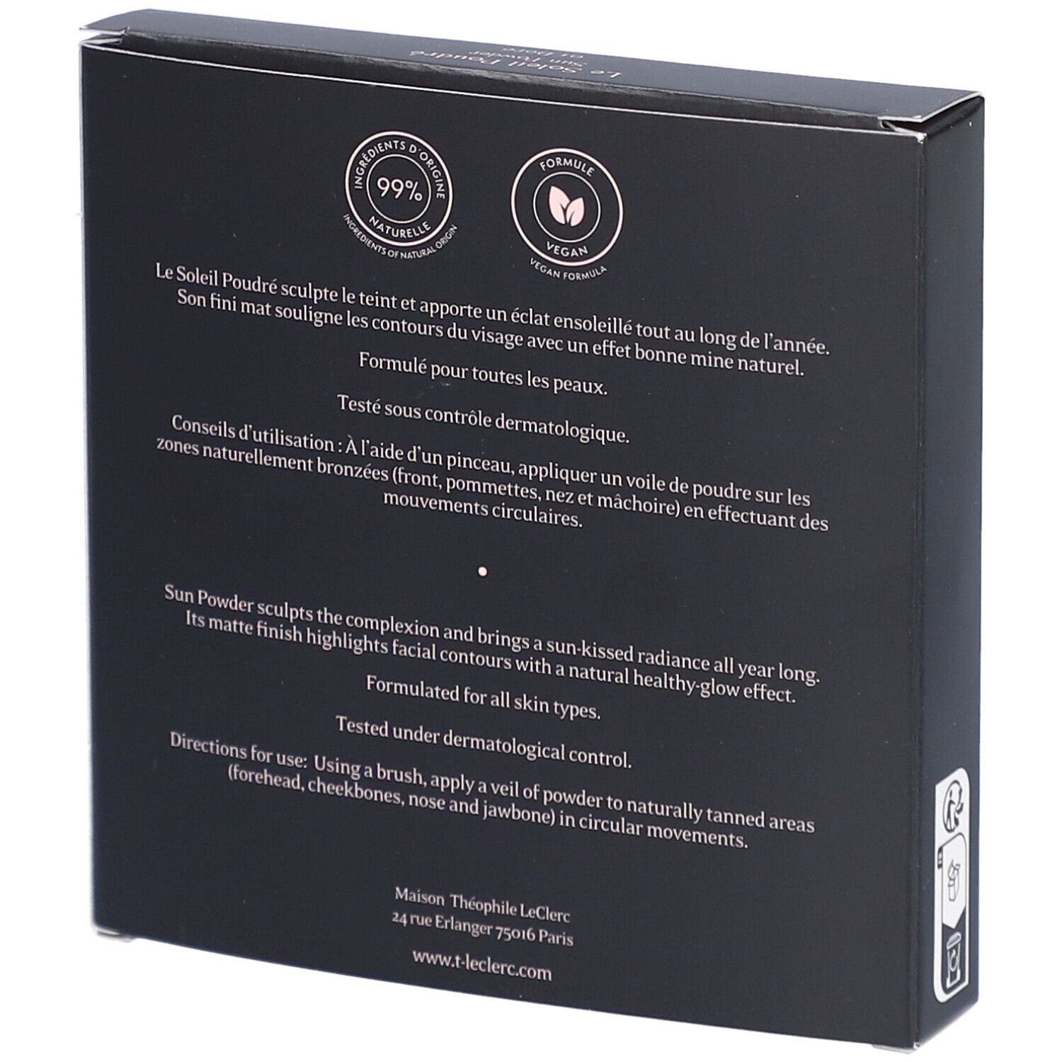 T.LeClerc Bronzing Sun Powder - 01 Doré