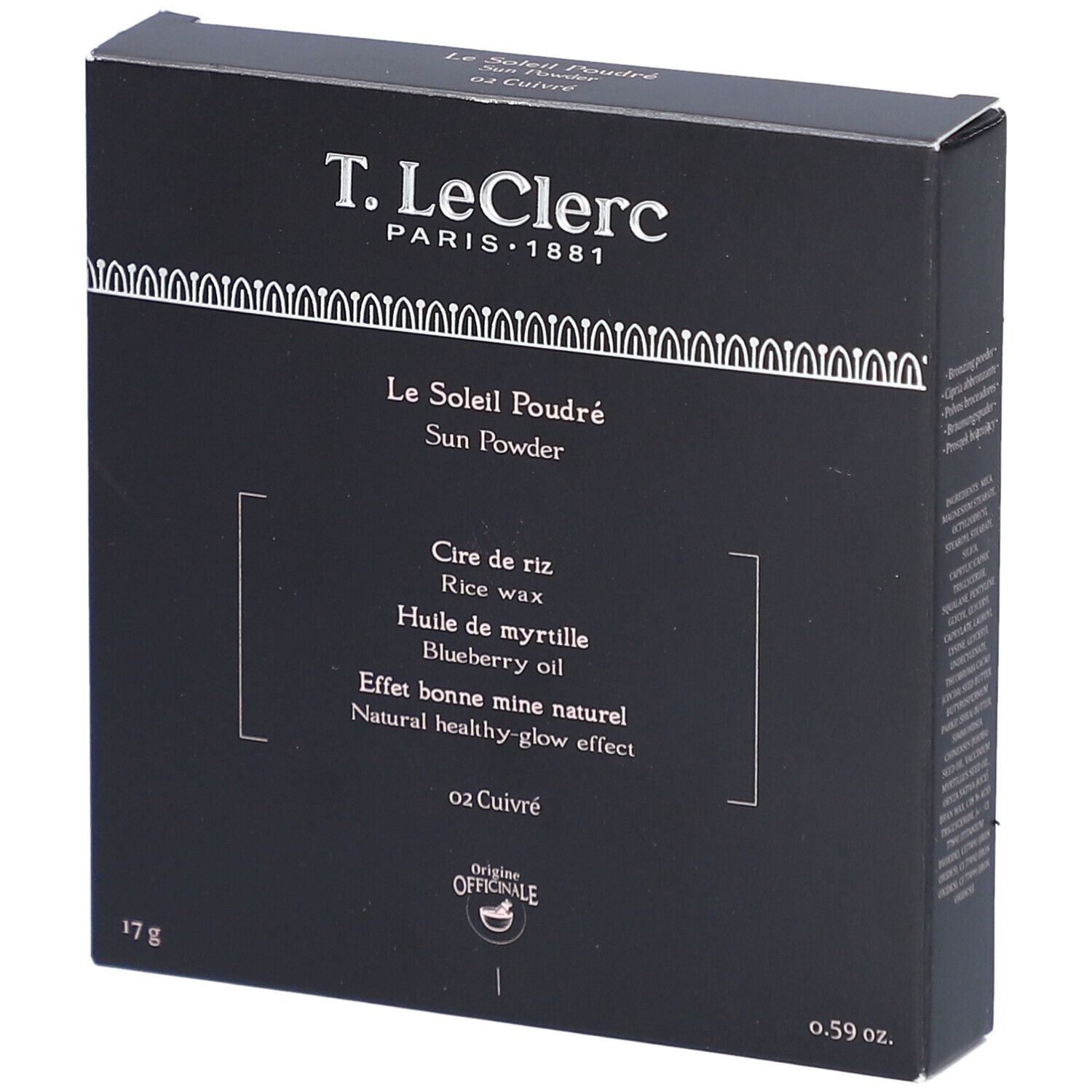 T.LeClerc Bronzing Sun Powder - 02 Koper