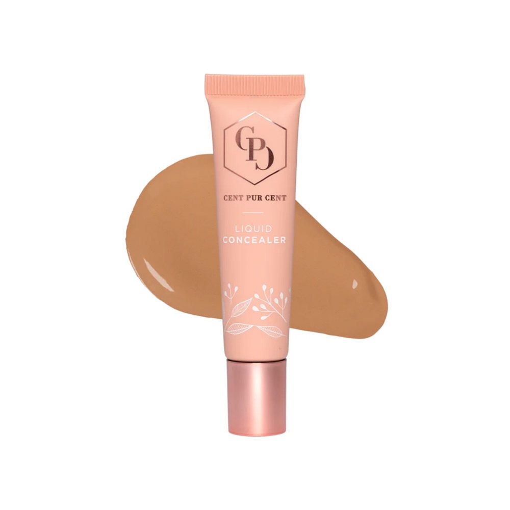 Tube en productstaal. Beige tube met roségouden dop. Productstaal.