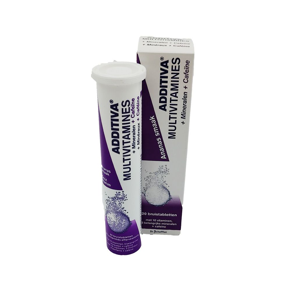 Additiva Multivitamines + mineralen + cafeïne - Ananassmaak