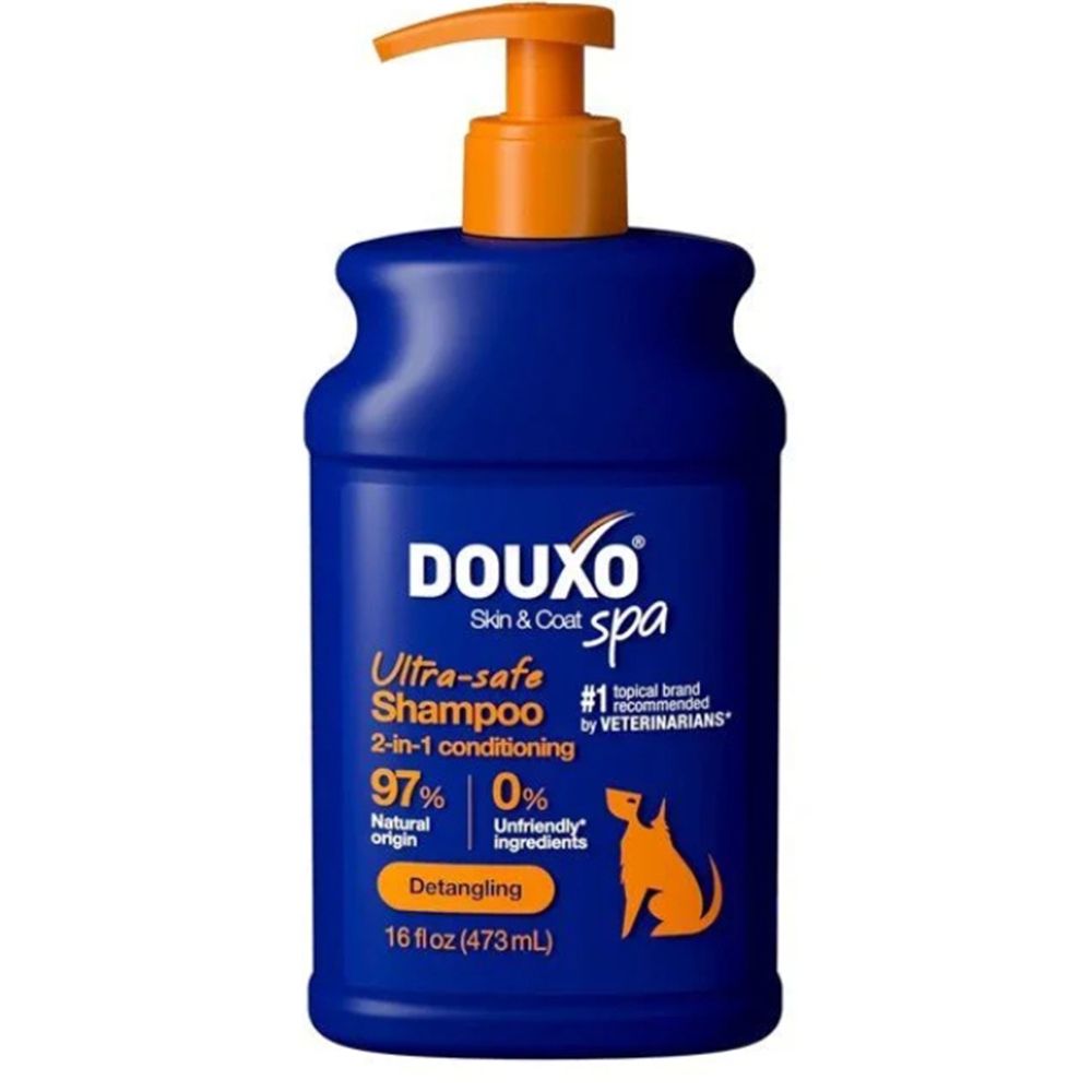DOUXO Skin & Coat Spa Ultra-safe shampoo, 473ml fles.
