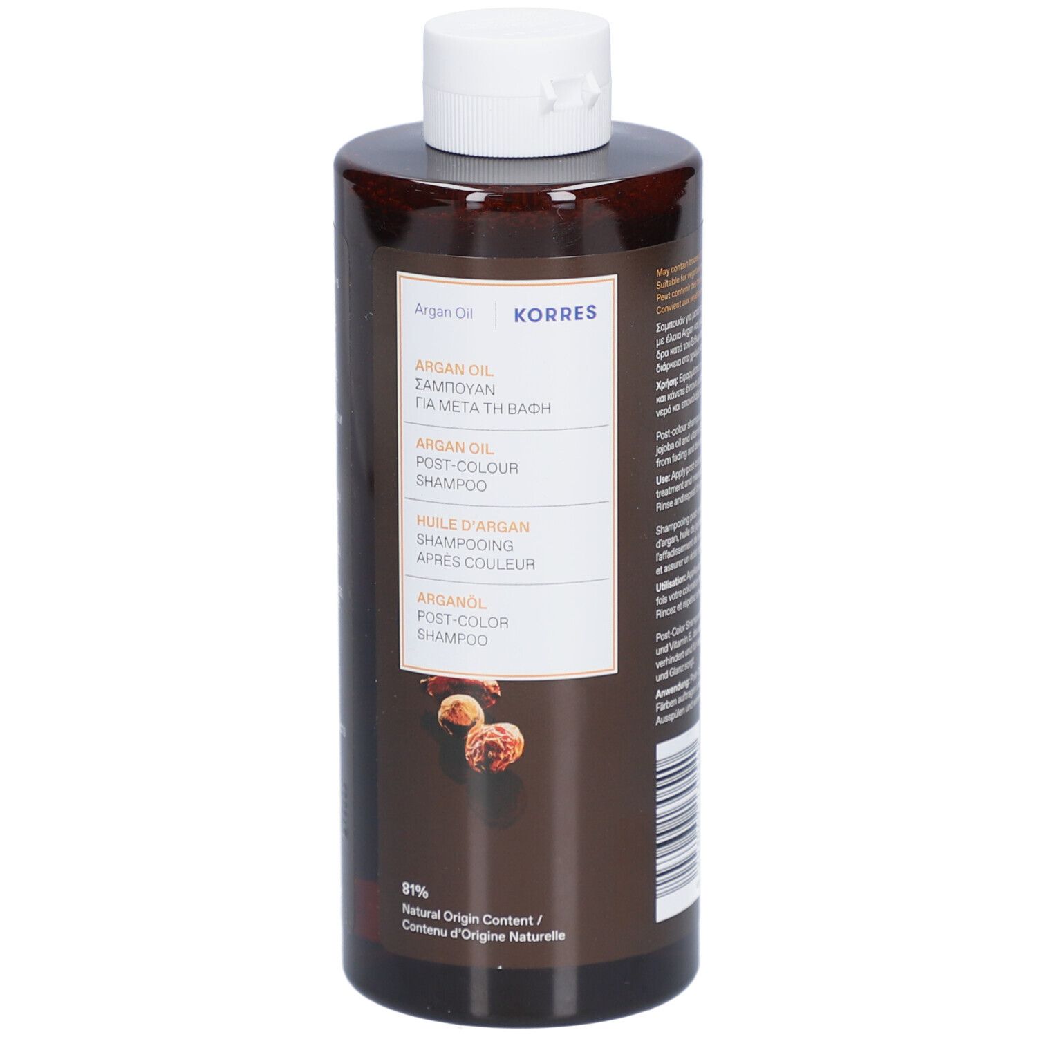 Korres Arganolie Post-Kleuring Shampoo