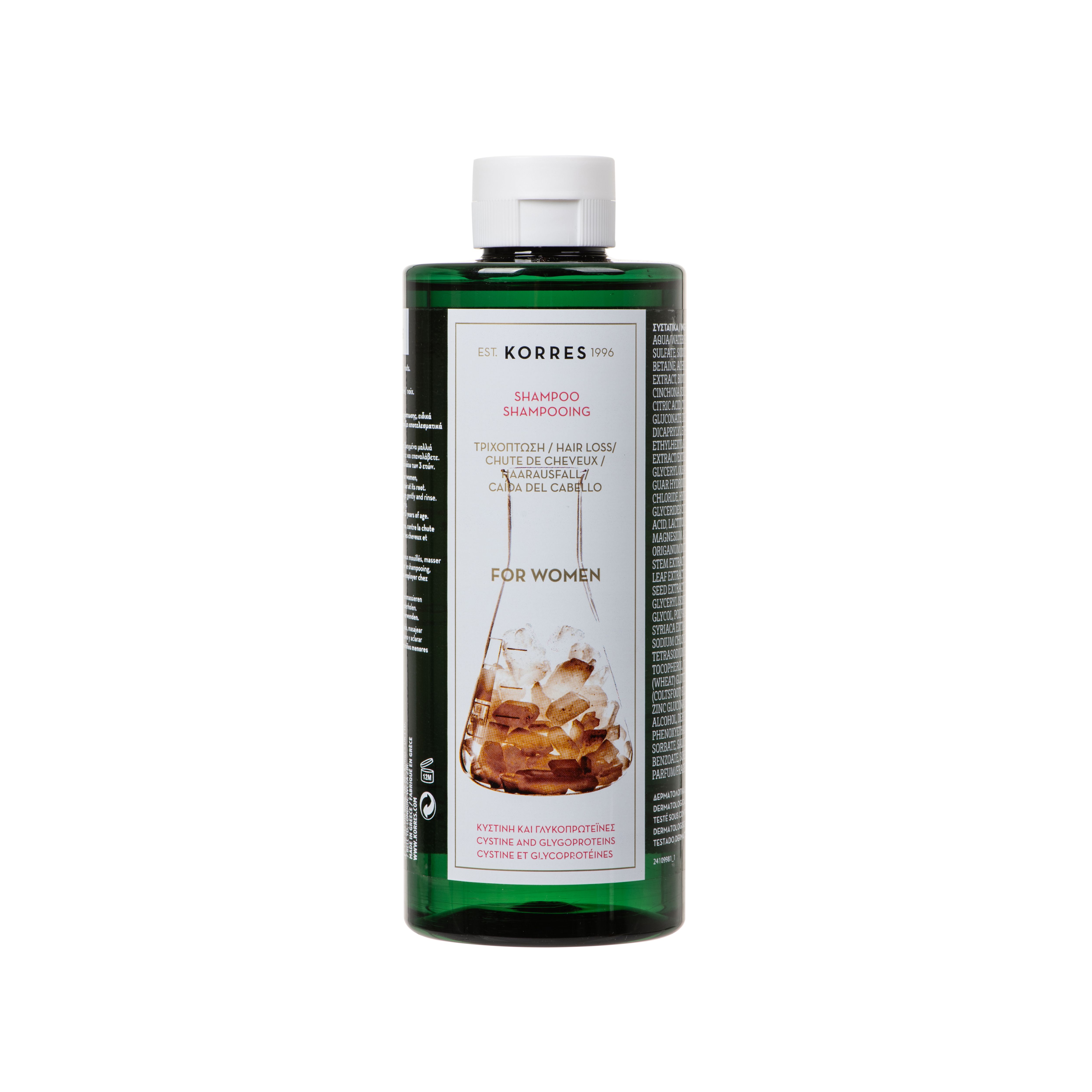 Korres Shampoo voor Haaruitval bij Vrouwen
