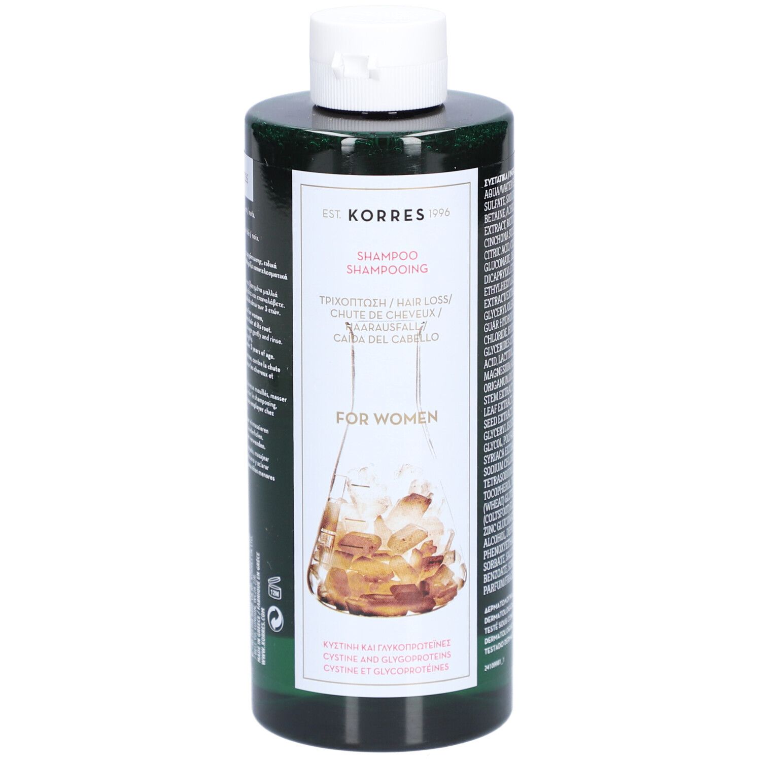 Korres Shampoo voor Haaruitval bij Vrouwen