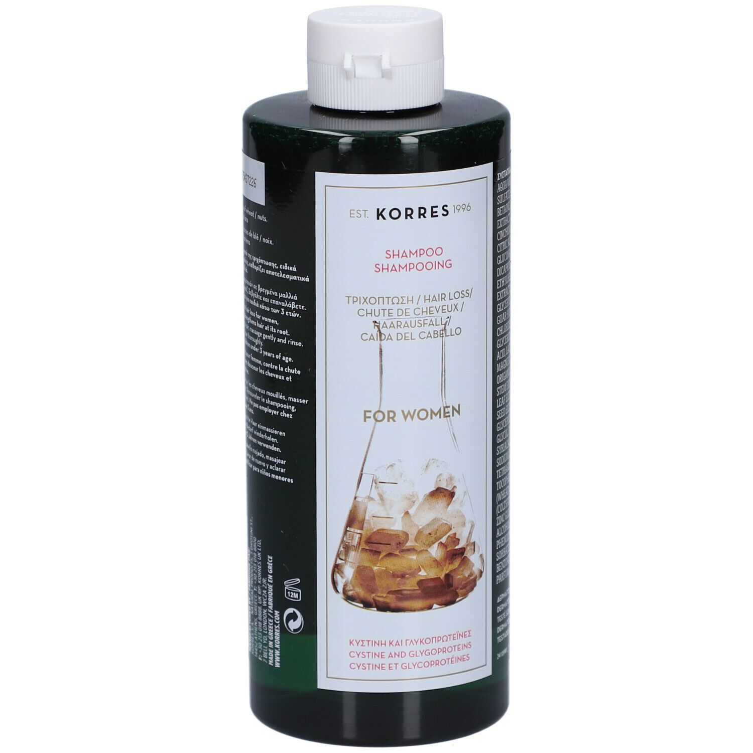 Korres Shampoo voor Haaruitval bij Vrouwen