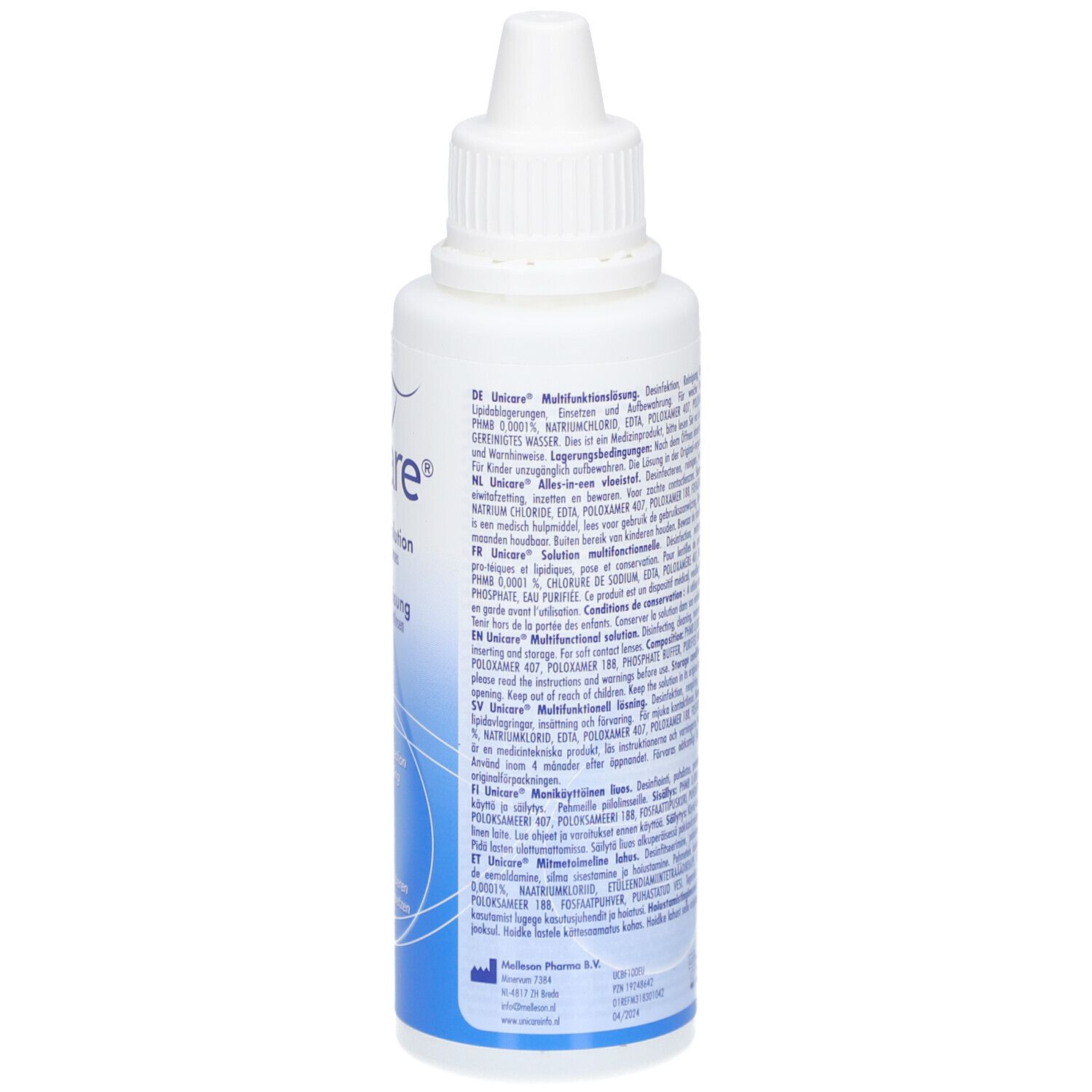 Unicare All-in-One Vloeistof voor zachte contactlenzen