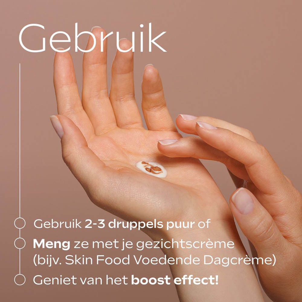 Routine: Weleda producten. 3 flessen. Tekst.