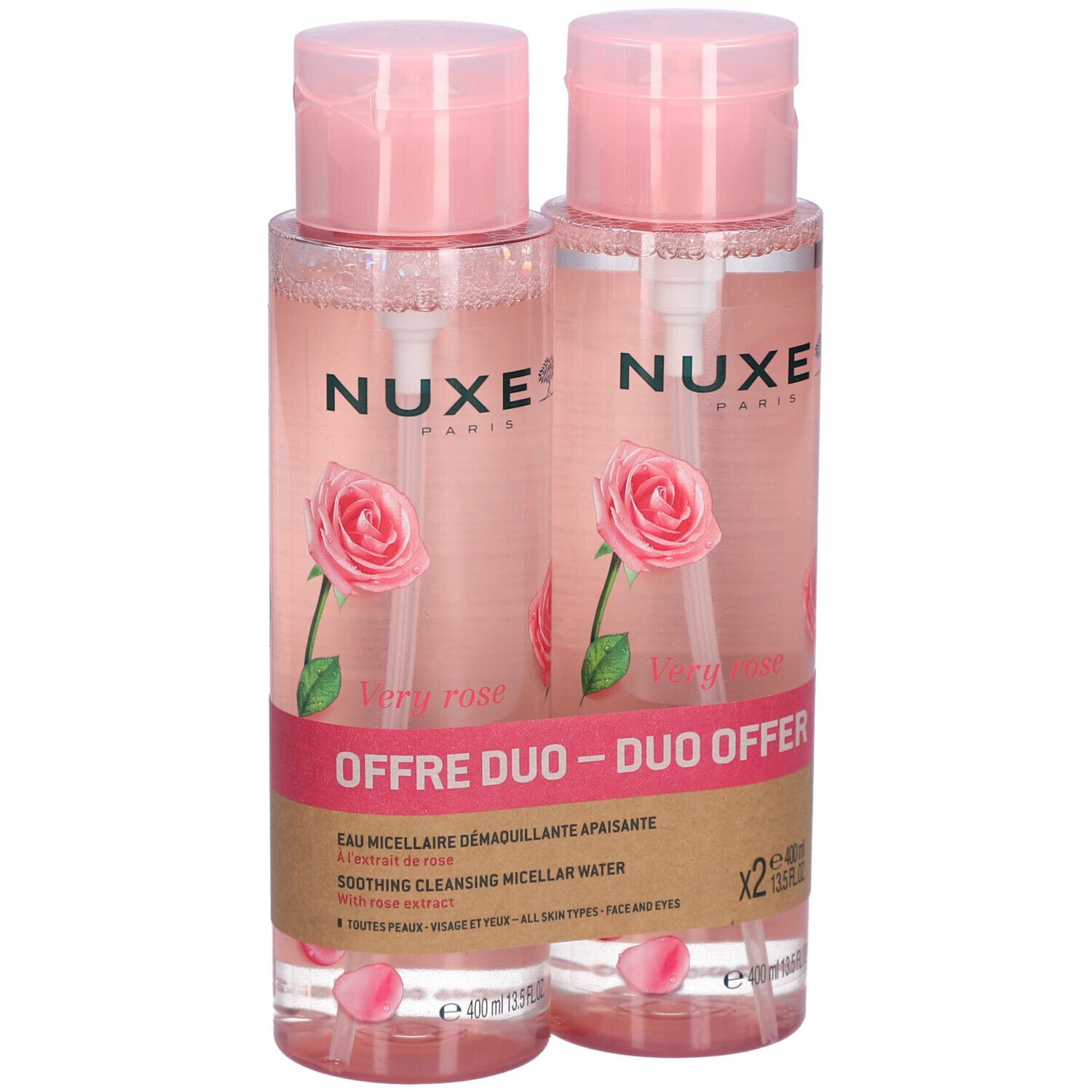 Nuxe Very Rose Eau Micellaire Démaquillante