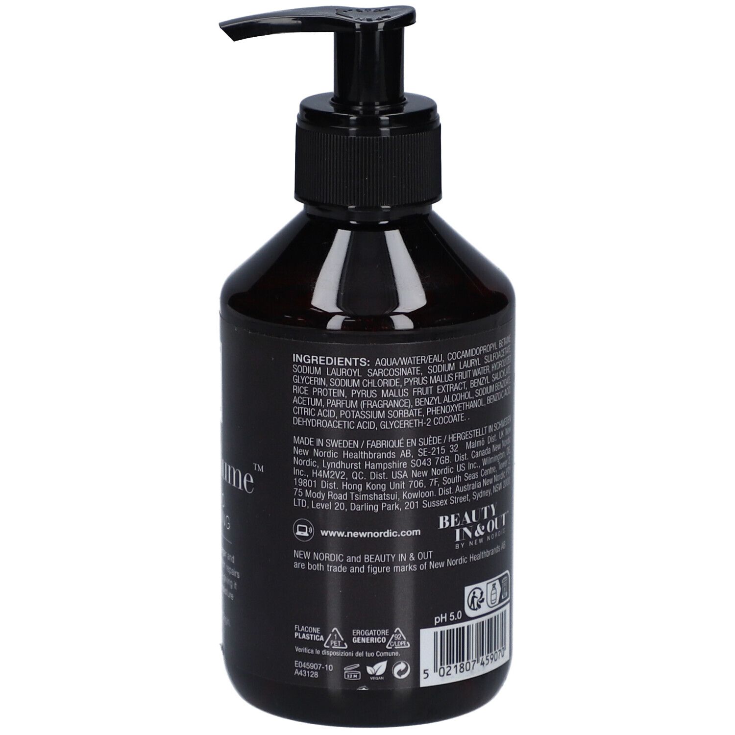 New Nordic Hair Volume Shampooing