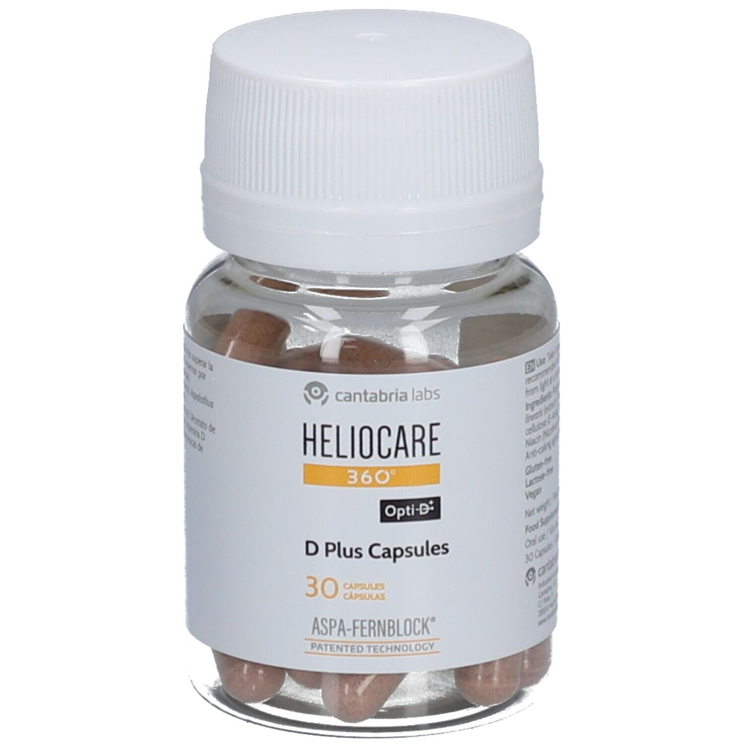 Heliocare 360 ° D Plus Capsules