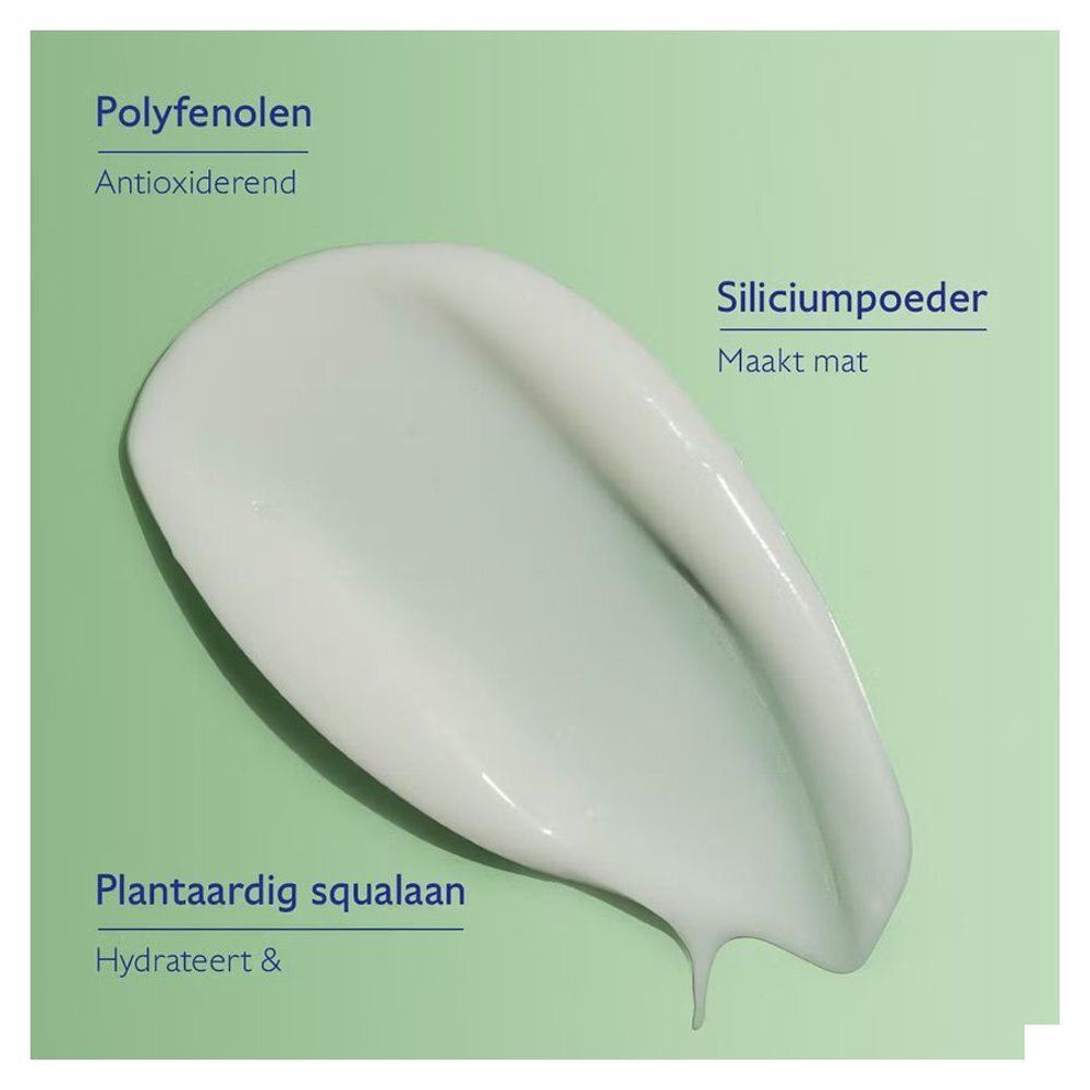 Caudalie Vinopure Vloeistof: matterende textuur met polyfenolen, squalaan en siliciumpoeder.