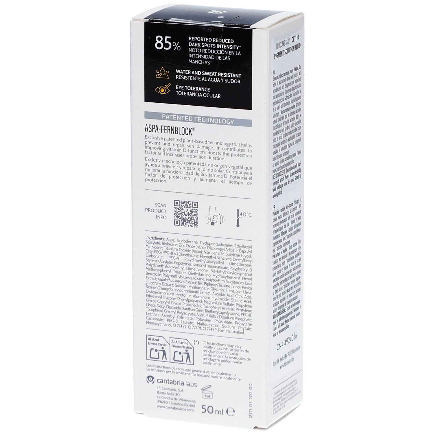 Heliocare 360 Pigment Solution Fluid SPF50+