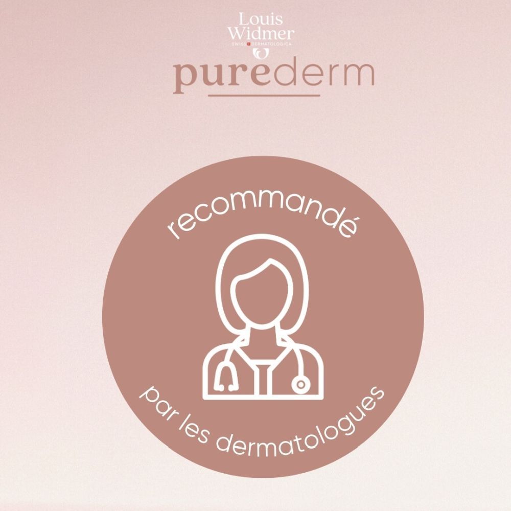 Boîte blanche avec logo "pure MEMORIA". Texte en français. Ingrédients et informations.