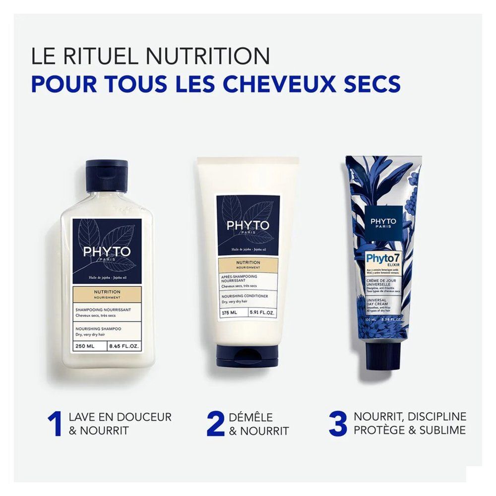 Dos de l'emballage du produit. Ingrédients et informations imprimés. Motif floral.